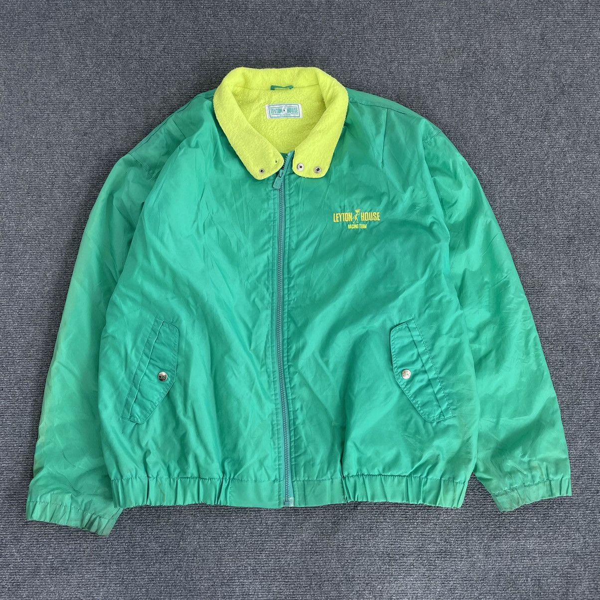 Formula 1 Vintage 90s Leyton House Racing Team F1 GP Circuit Sunfaded Size US L / EU 52-54 / 3 - 8 Thumbnail
