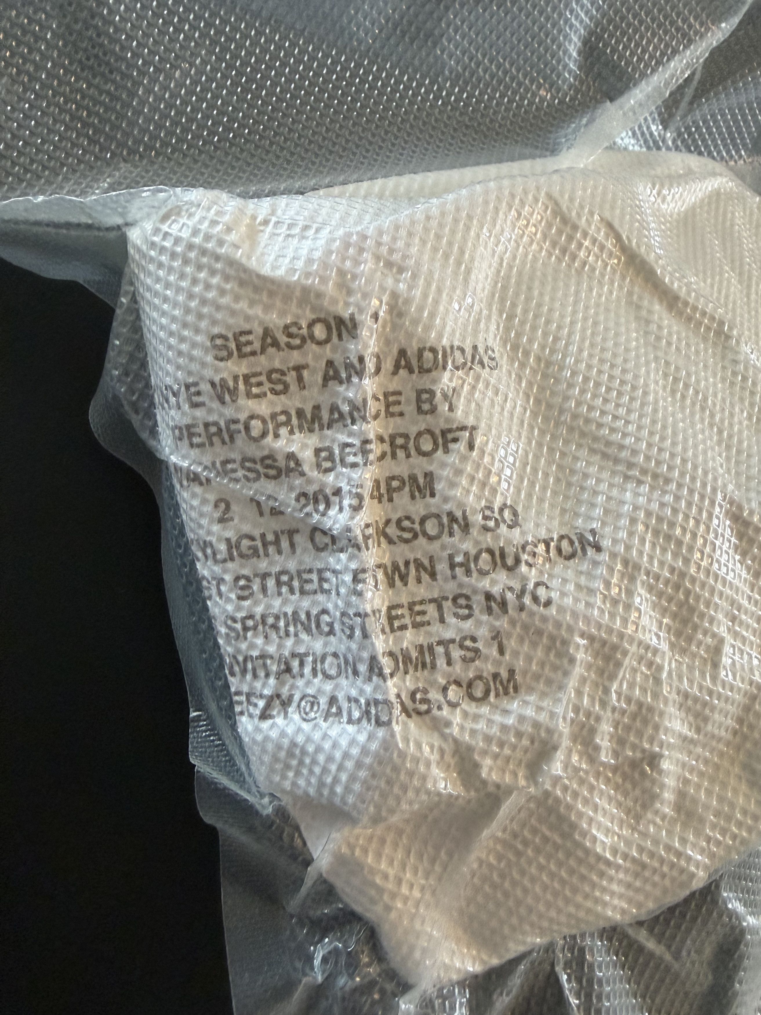 Adidas × Kanye West Kanye West and Adidas Season 1 Invite - Rare, Collectible Size US L / EU 52-54 / 3 - 2 Thumbnail