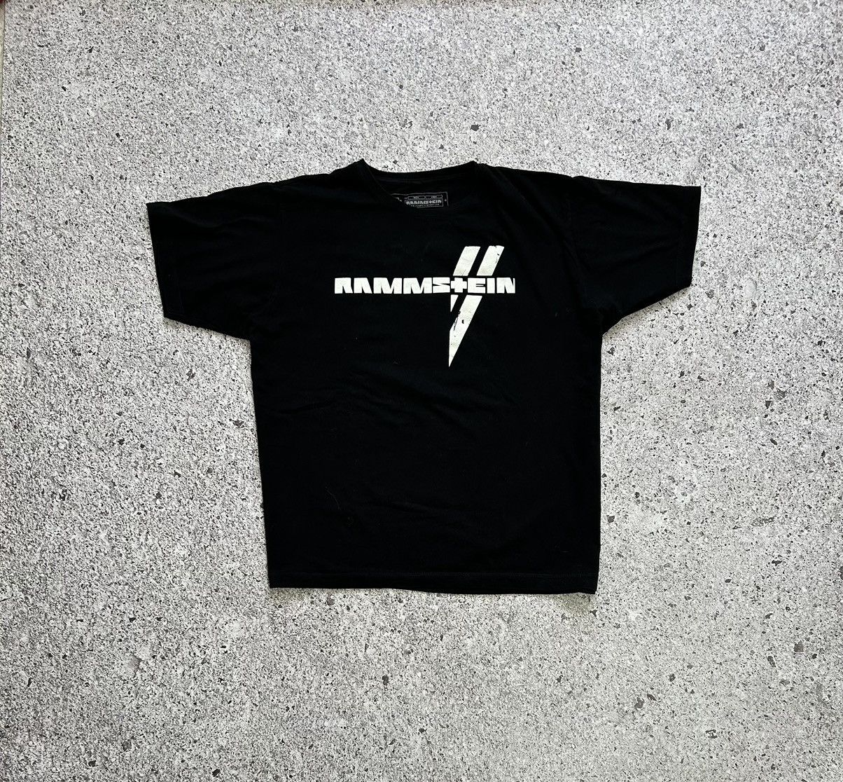 Band Tees × Vintage Vintage 2000’s Rammstein retro band rock T-Shirt Size 3XL Size US XXL / EU 58 / 5 - 1 Thumbnail