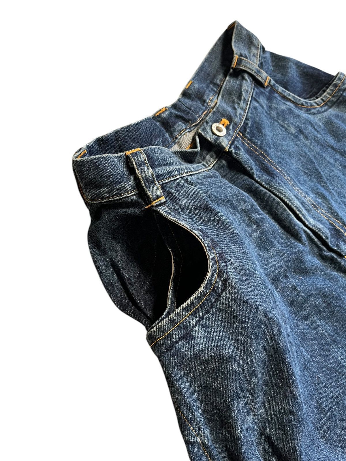 Japanese Brand Limi Feu - Super Oversized Balloon Jeans Size US 29 - 10 Thumbnail