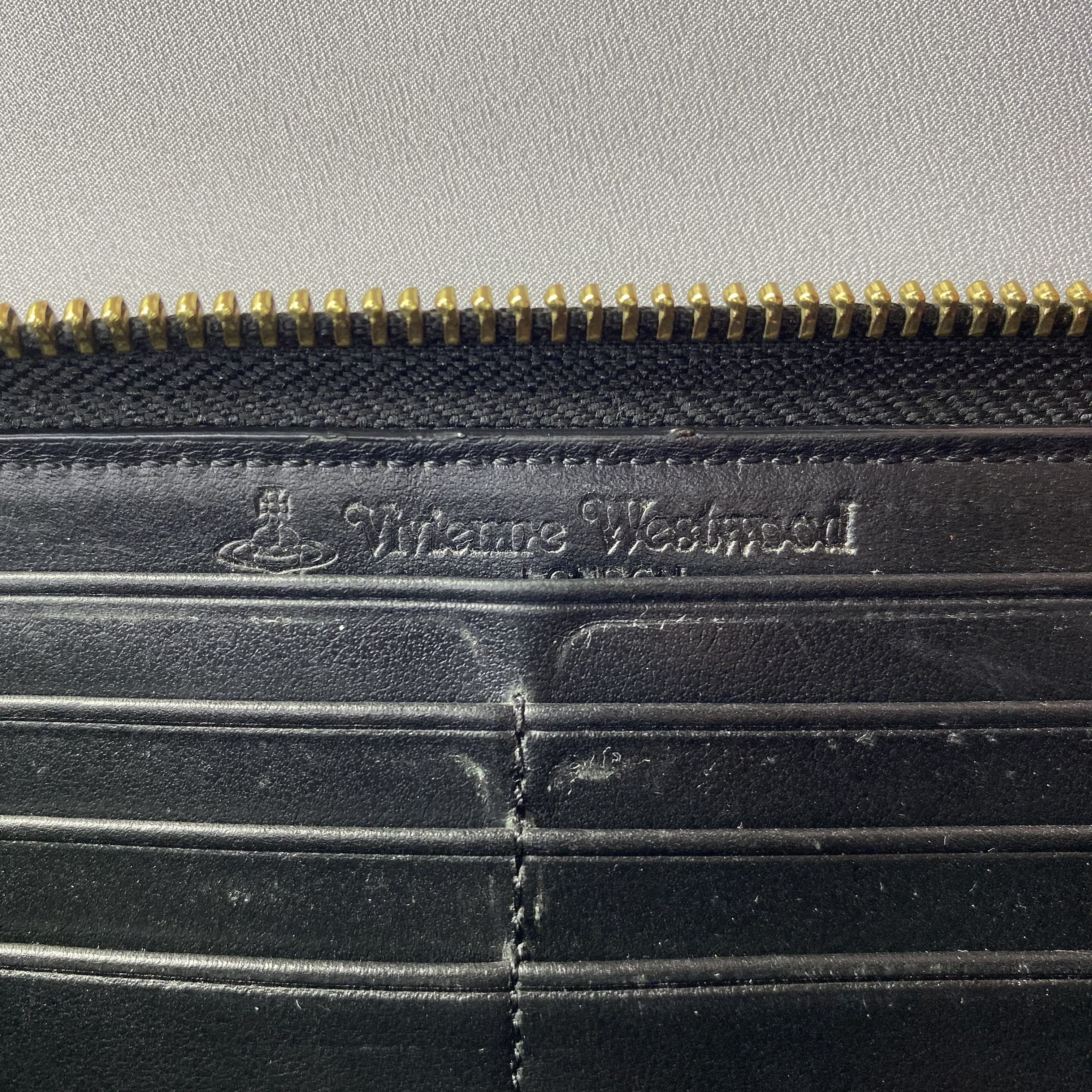 Vivienne Westwood Vivienne Westwood Wallet Orb Bifold Long Wallet Leather Size ONE SIZE - 6 Thumbnail