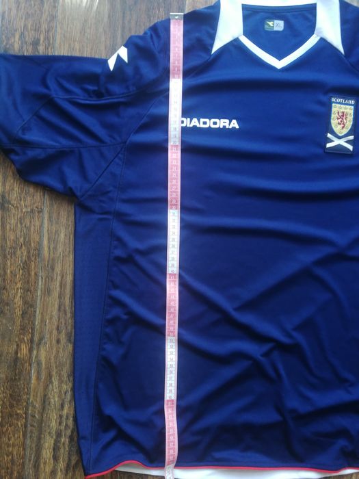 Diadora Scotland 2008/2009 Football Soccer Jersey Retro 