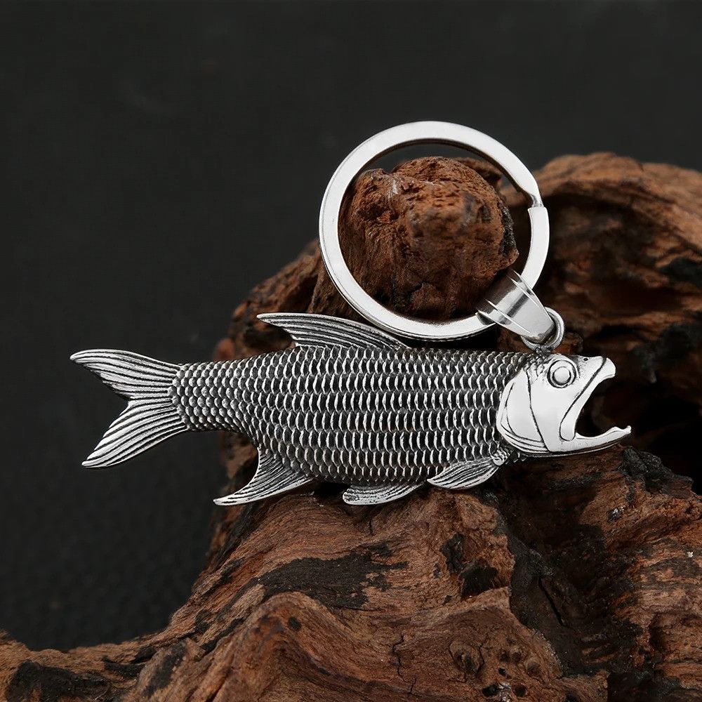 Other Fish Keychain Stainless Steel Size ONE SIZE - 4 Thumbnail