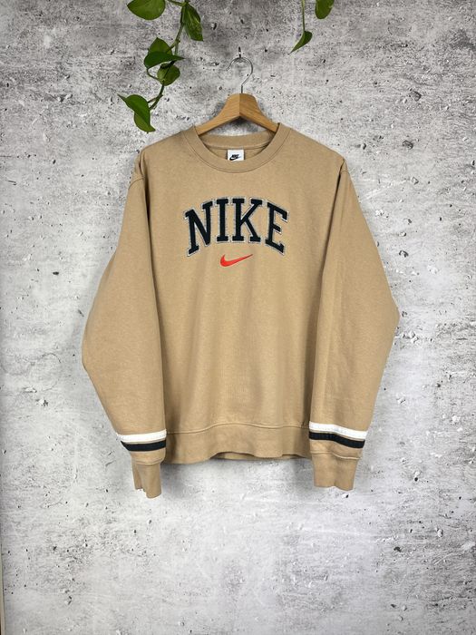 Nike spell discount out sweatshirt beige