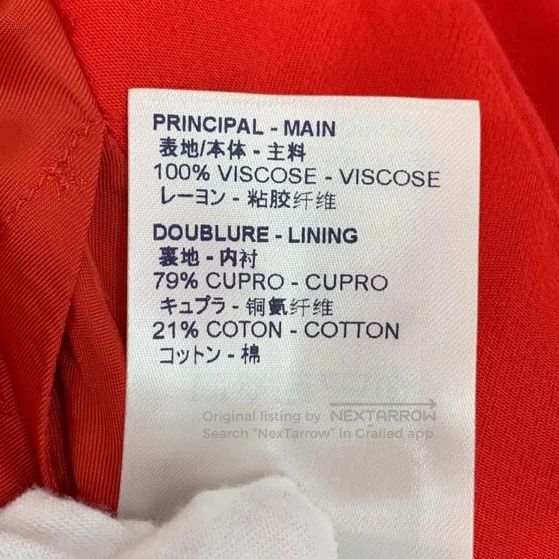 Louis Vuitton Louis Vuitton Red logo monogrammed embroidered standing co Size US M / EU 48-50 / 2 - 7 Thumbnail