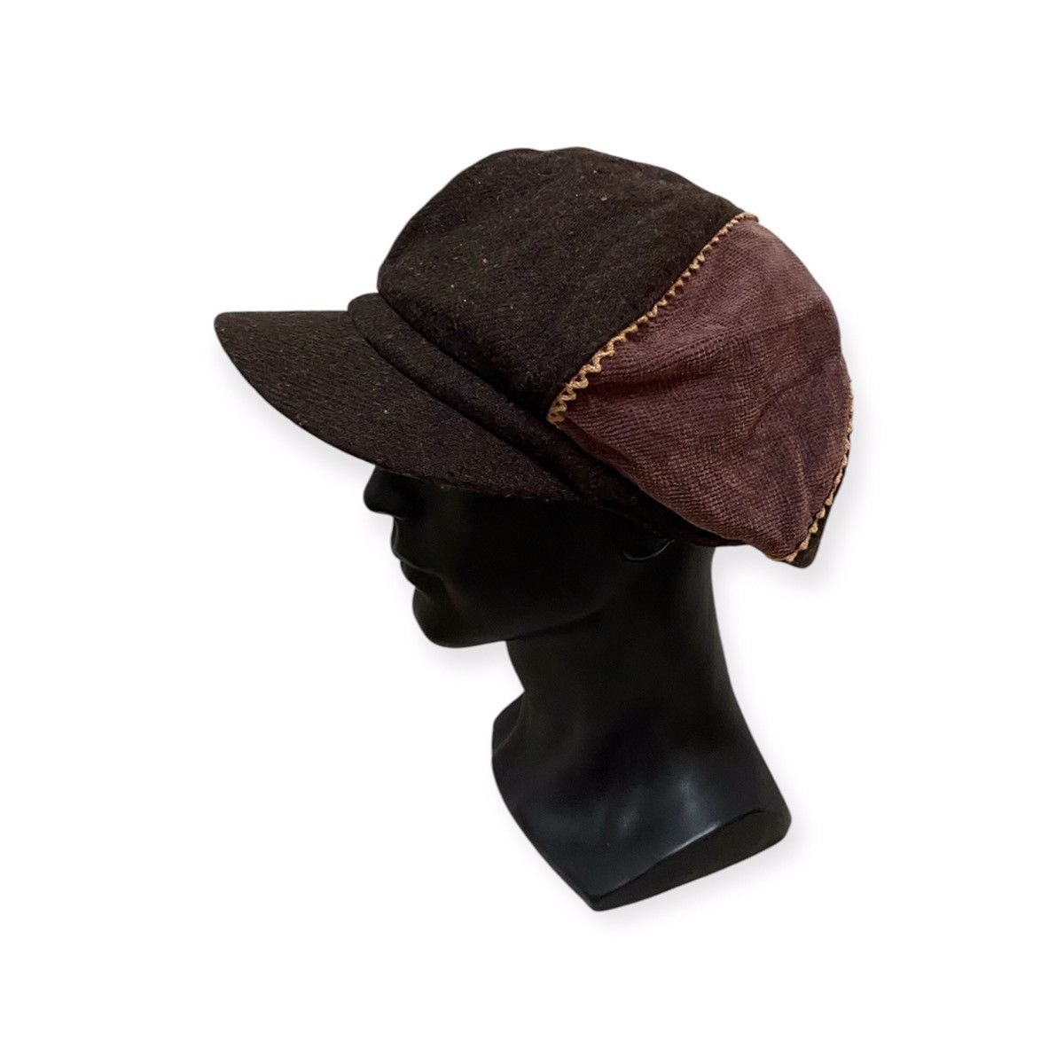 Japanese Brand × Vintage Vintage Patchworks Design Hat Size ONE SIZE - 1 Thumbnail