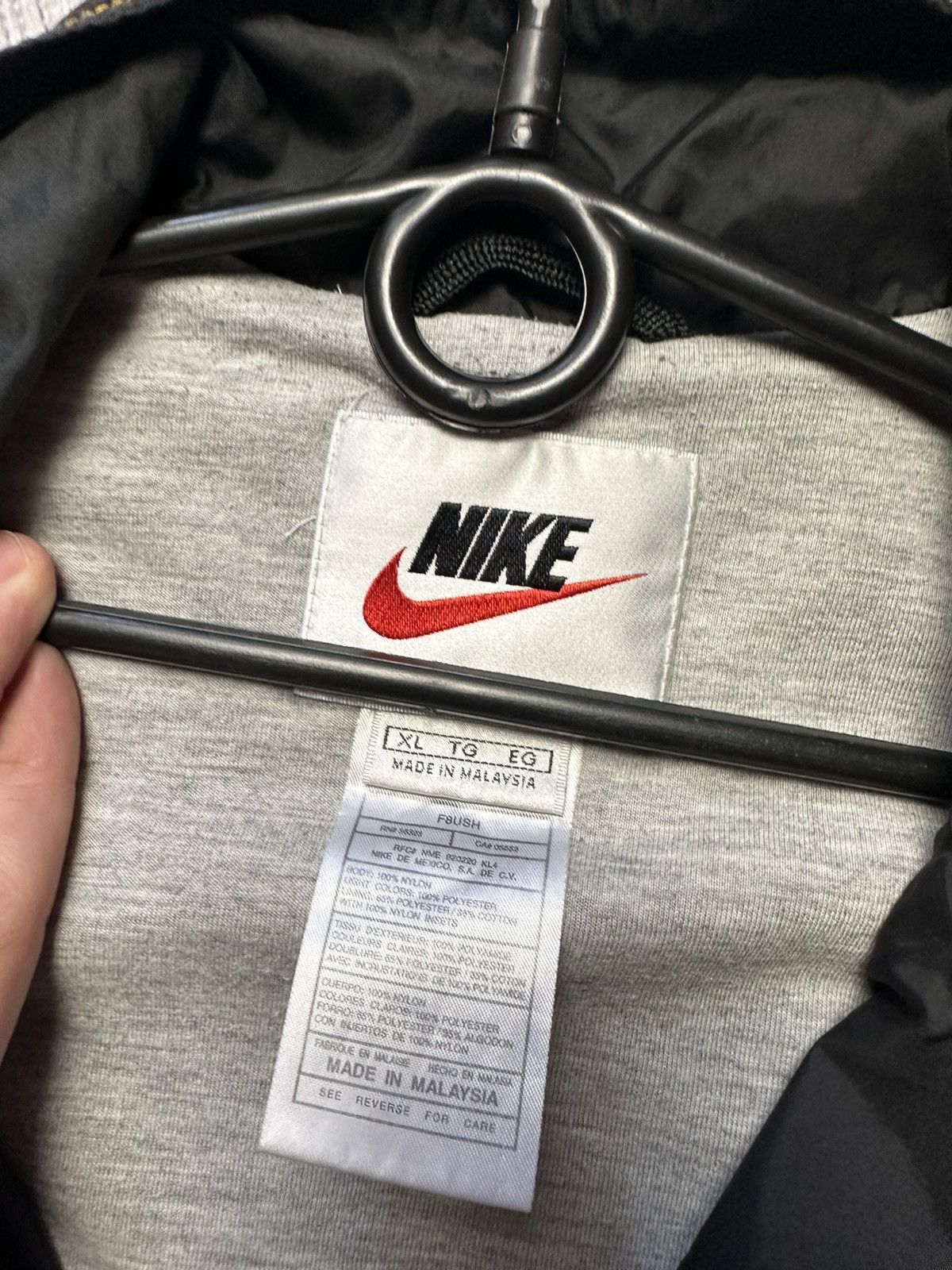 Nike × Vintage Vintage Nike light jacket size XL anorak logo Size US XL / EU 56 / 4 - 5 Thumbnail