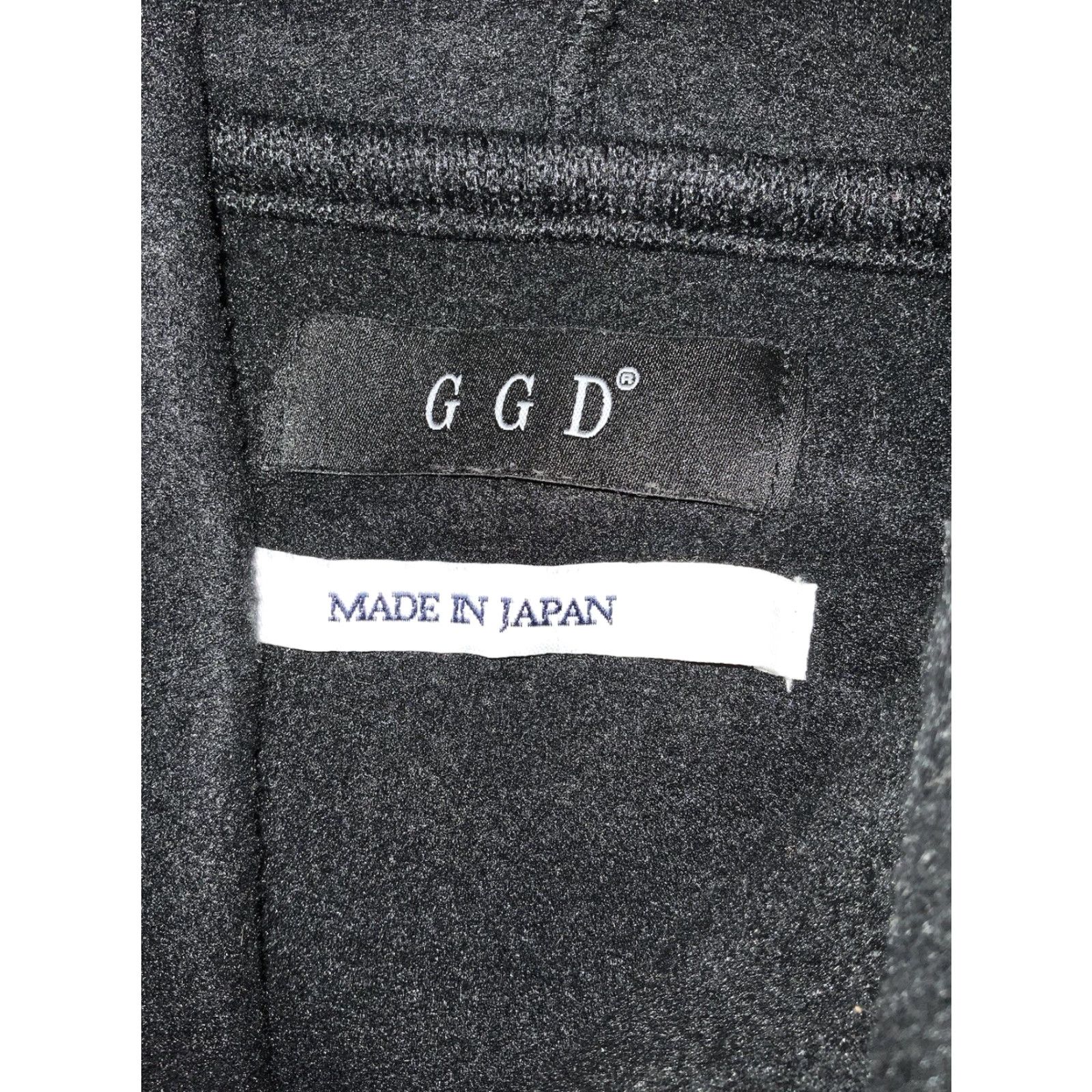 Vintage GGD Made In Japan Shibuya Tokyo Black Button Hooded Knit Cardigan Sweater Sz. 2 Mens Size US XS / EU 42 / 0 - 5 Thumbnail