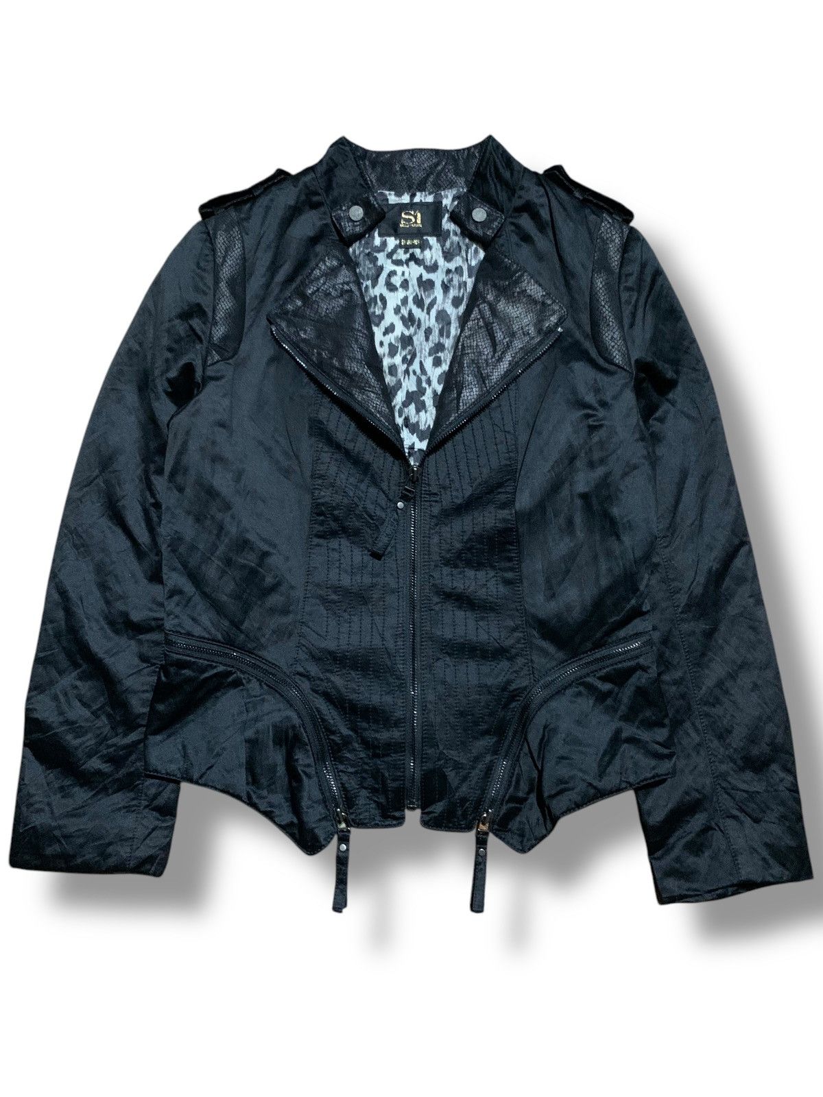 20471120 × Beauty Beast × Japanese Brand 2000s Style Innerve cyber jumpsuit zip biker jacket Size S / US 4 / IT 40 - 1 Thumbnail