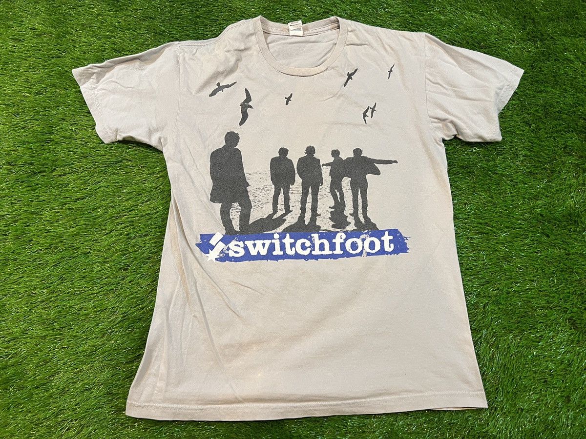 Band Tees Vtg Switchfoot Band - 2010 Hello Hurricane Concert Tour Size US M / EU 48-50 / 2 - 1 Thumbnail