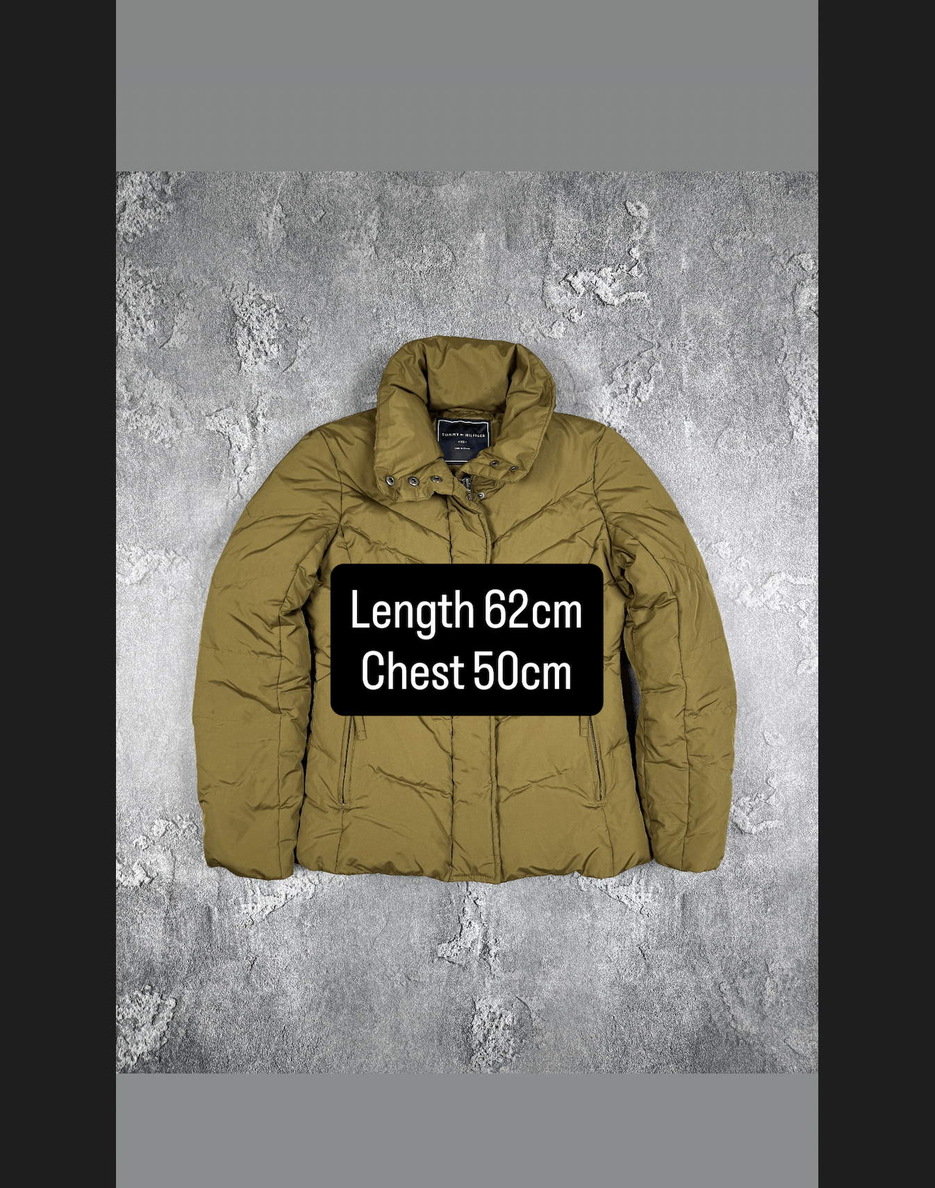 Tommy Hilfiger Tommy Hilfiger Khaki Goose Down Jacket Size XS Retro Size XS / US 0-2 / IT 36-38 - 2 Thumbnail