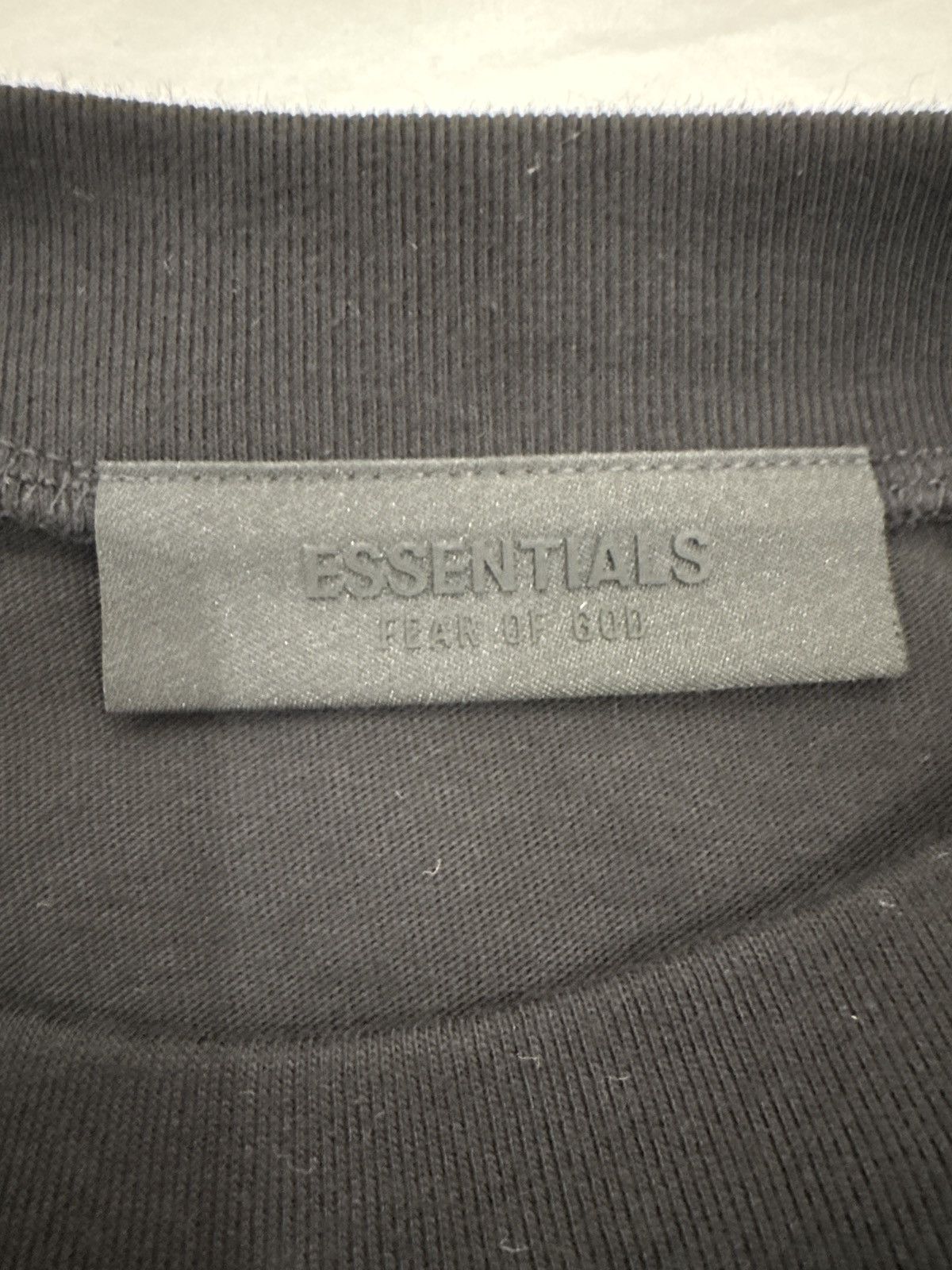 Essentials × Fear of God Jet black Essentials crewneck tee (XS) Size US XS / EU 42 / 0 - 5 Thumbnail
