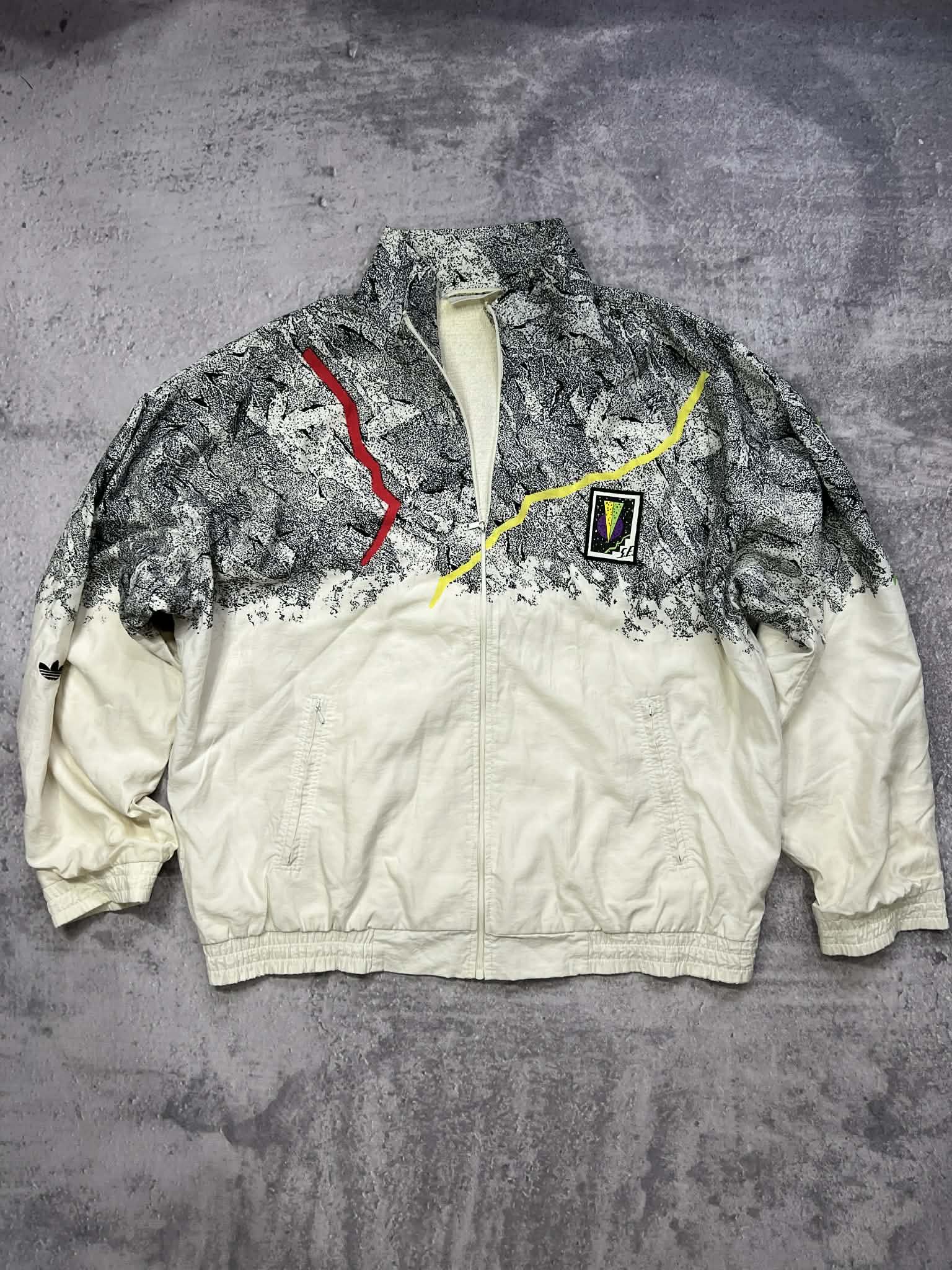 Adidas Adidas Stefan Edberg Vintage Retro Tracksuit Top Jacket 80s Size US L / EU 52-54 / 3 - 1 Thumbnail
