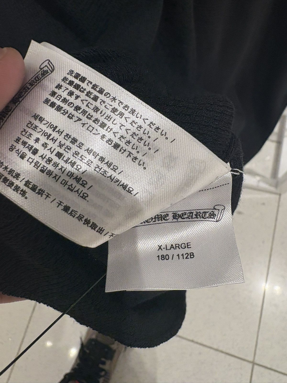 Chrome Hearts Chrome Hearts Horseshoe Thermal Longsleeve Black Size US XL / EU 56 / 4 - 6 Thumbnail