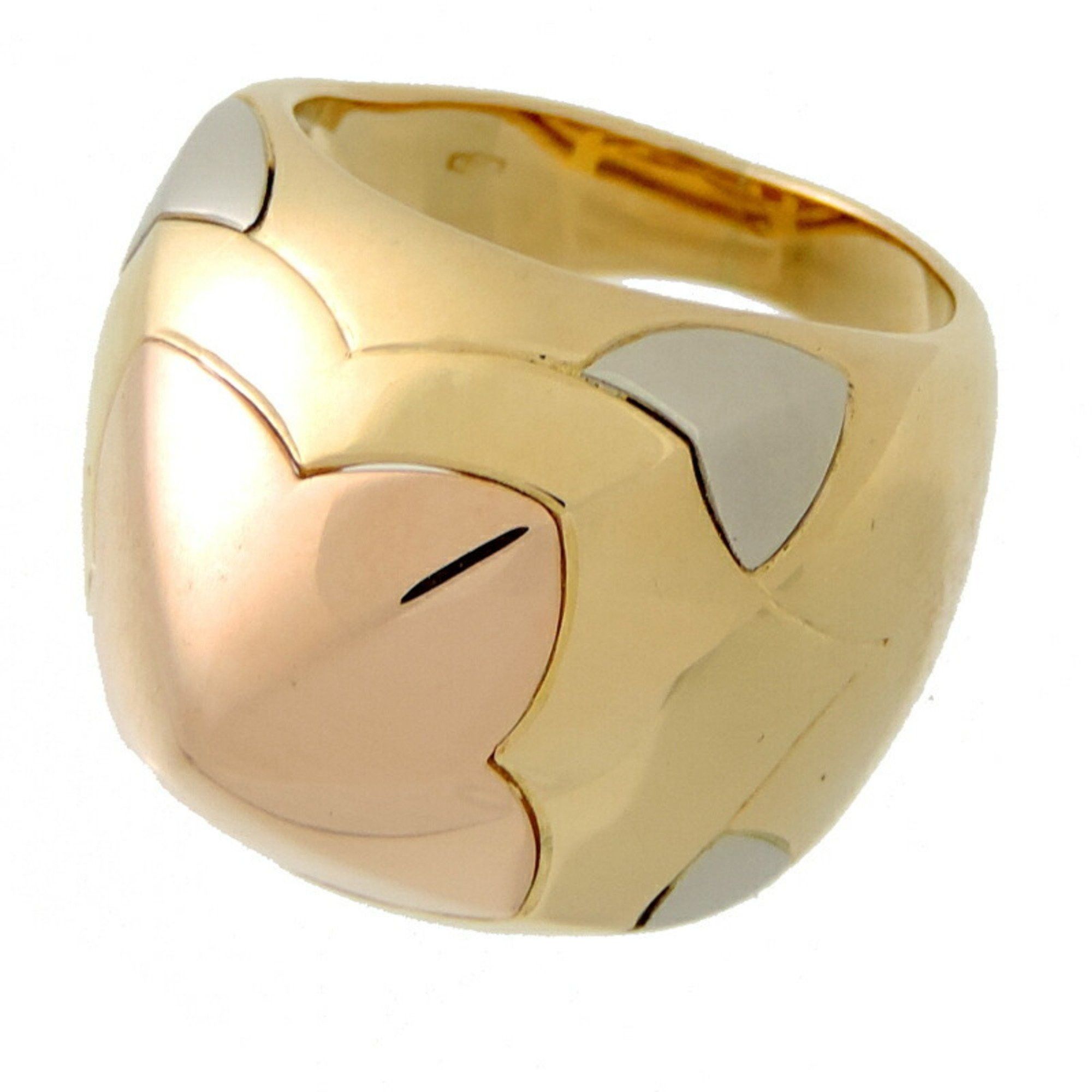 image of Bvlgari Bulgari Pyramide Ring in Gold, Women's