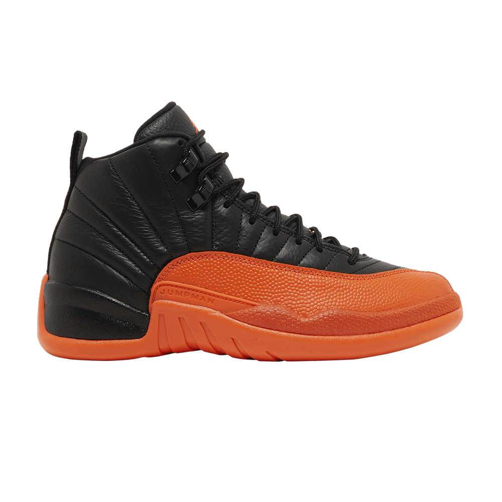 image of Wmns Air Jordan 12 Retro Brilliant Orange Shoes, Women's (Size 5)