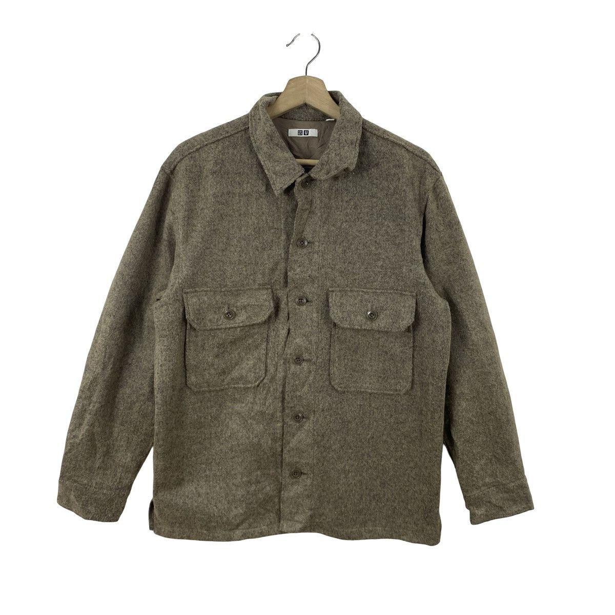 Uniqlo Vintage UNIQLO Overshirt Jacket Heavyweight Button Up Size US M / EU 48-50 / 2 - 4 Thumbnail