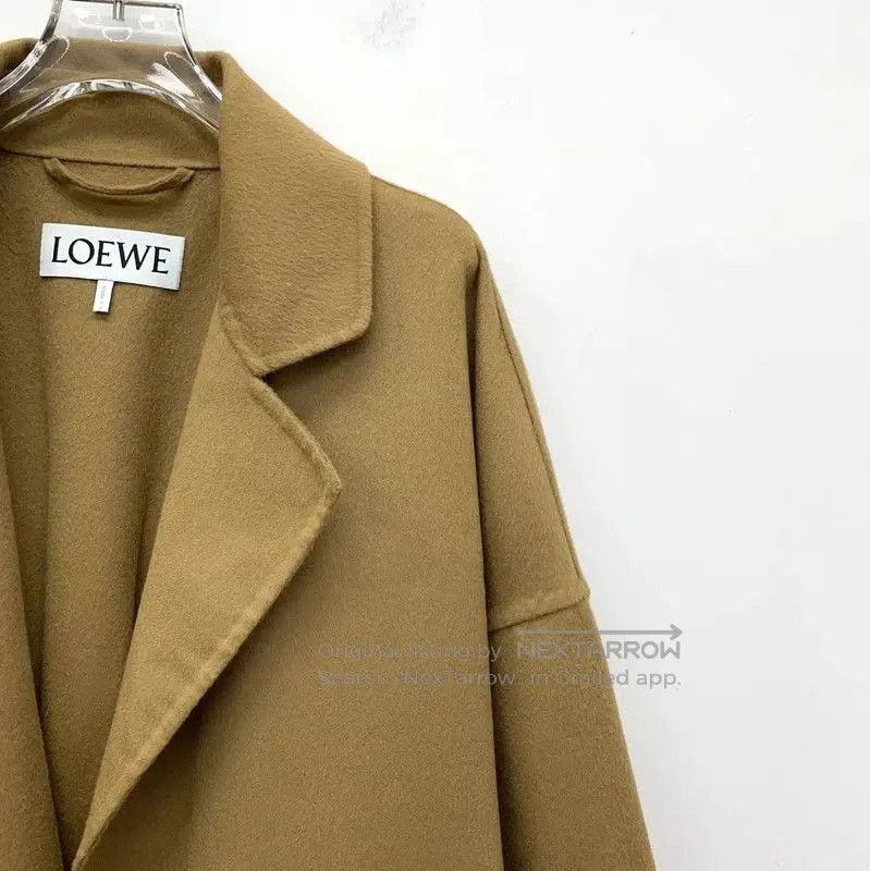 Loewe Loewe Brown Wool Ladies Coat . Size M / US 6-8 / IT 42-44 - 3 Thumbnail