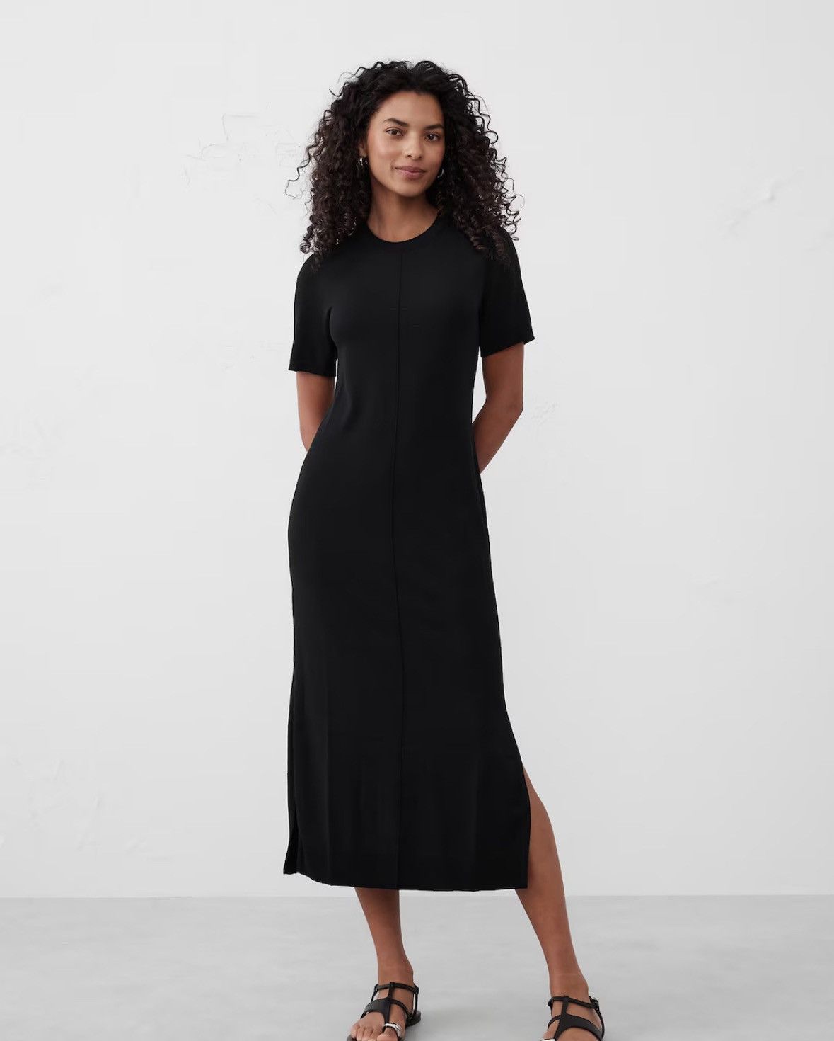 Banana Republic Seamed Midi Dress Size M / US 6-8 / IT 42-44 - 5 Thumbnail