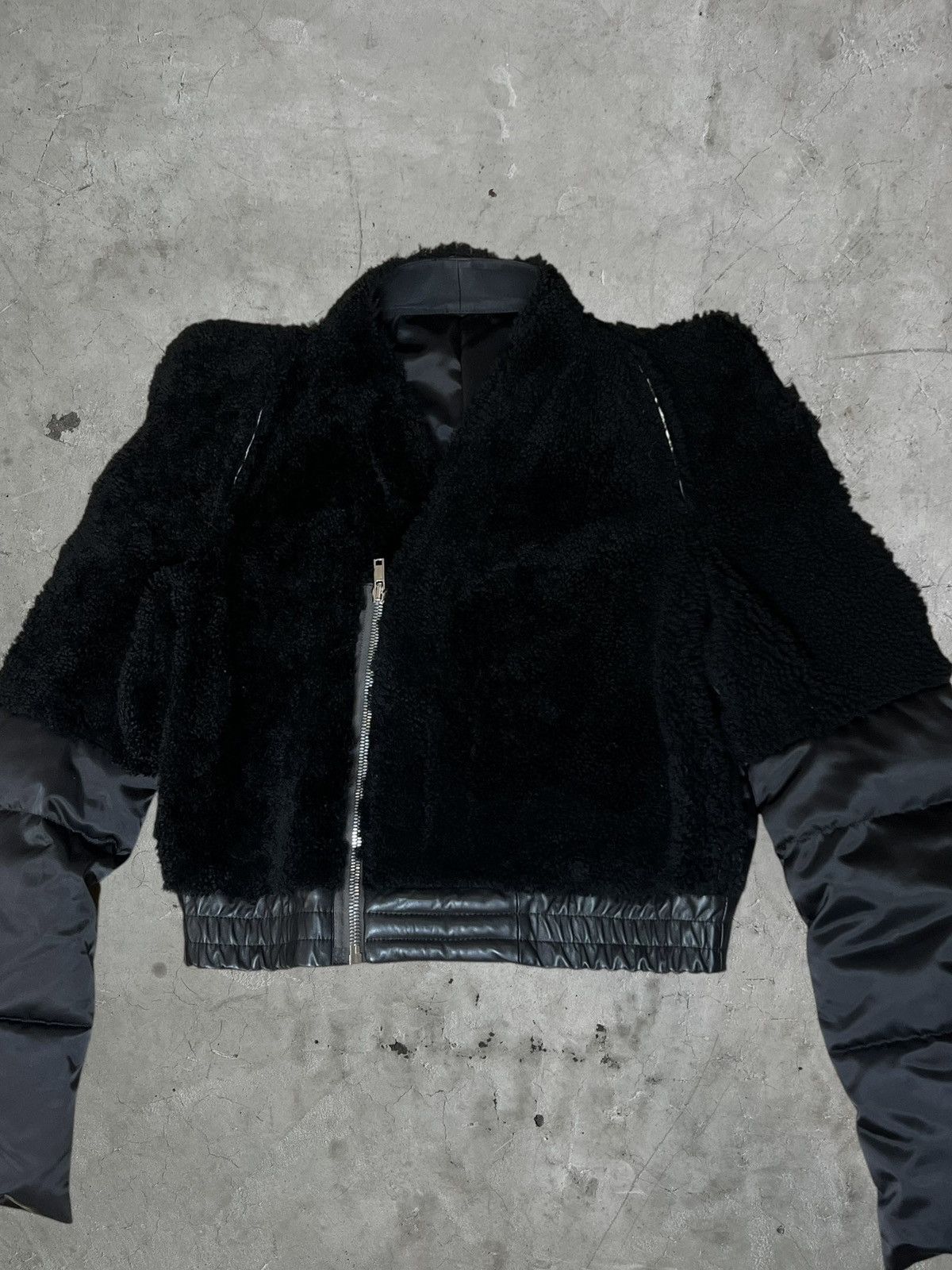 Rick Owens FW/19 Rick Owens “LARRY" Runway Zionic Shearling Down Jacket Size US M / EU 48-50 / 2 - 8 Thumbnail