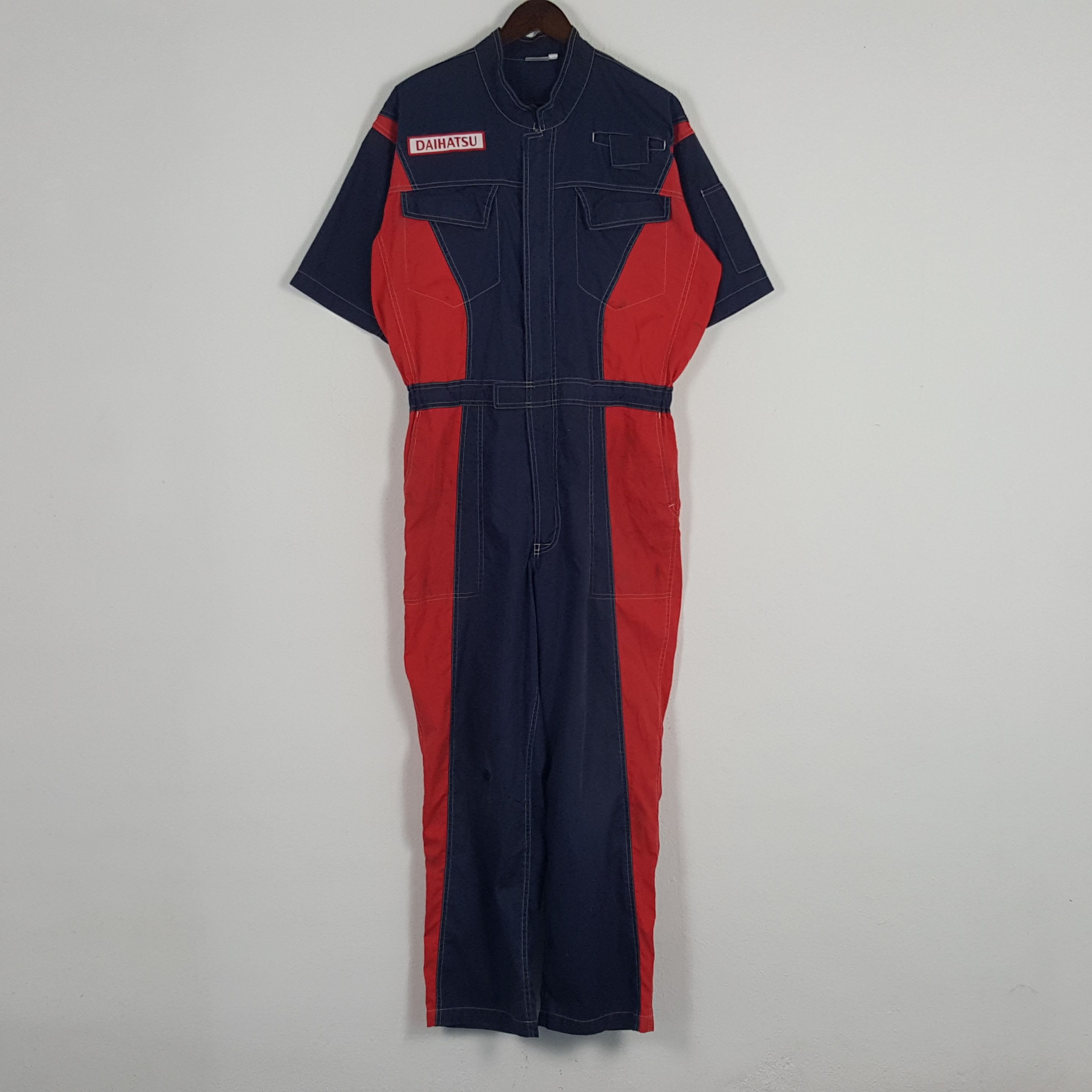 Japanese Brand × Vintage Vintage Daihatsu Japanese Racing Coverall Jacket Size US L / EU 52-54 / 3 - 4 Thumbnail