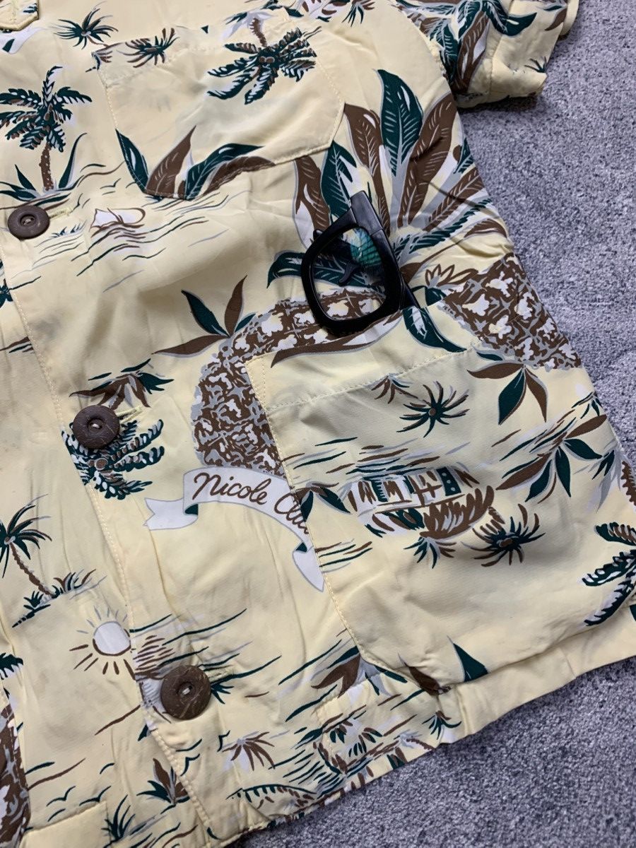 Nicole Club 🐍SOLD 🐍Vintage Nicole Club Hawaiian Shirt Boxy Fit Size US M / EU 48-50 / 2 - 6 Thumbnail