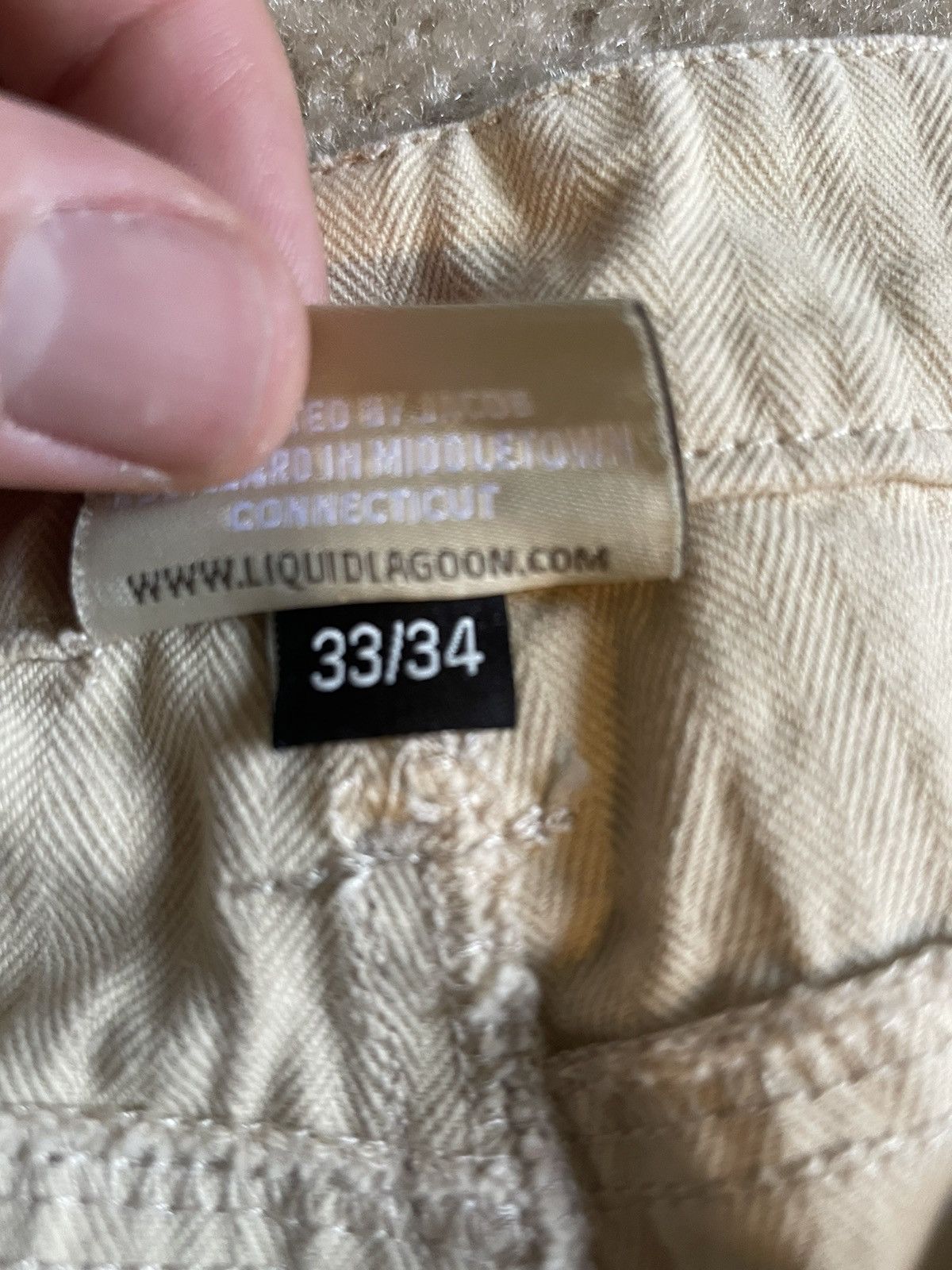 Other Liquid Lagoon cut and sew baggy double knee Size US 33 - 3 Thumbnail