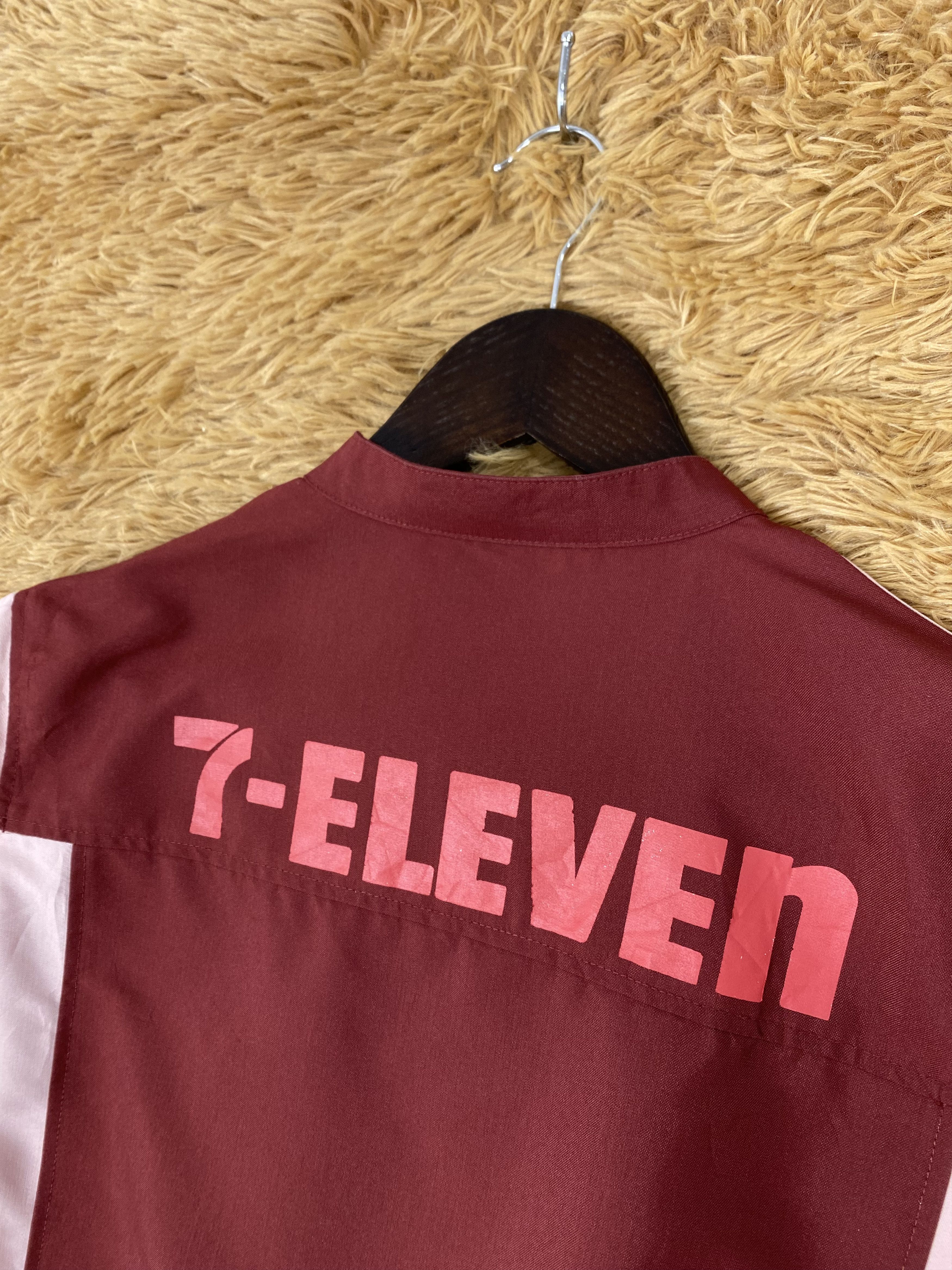 Vintage Vintage & 7 Eleven Zip Up Short Sleeve Shirts PS0185 Size US S / EU 44-46 / 1 - 6 Thumbnail