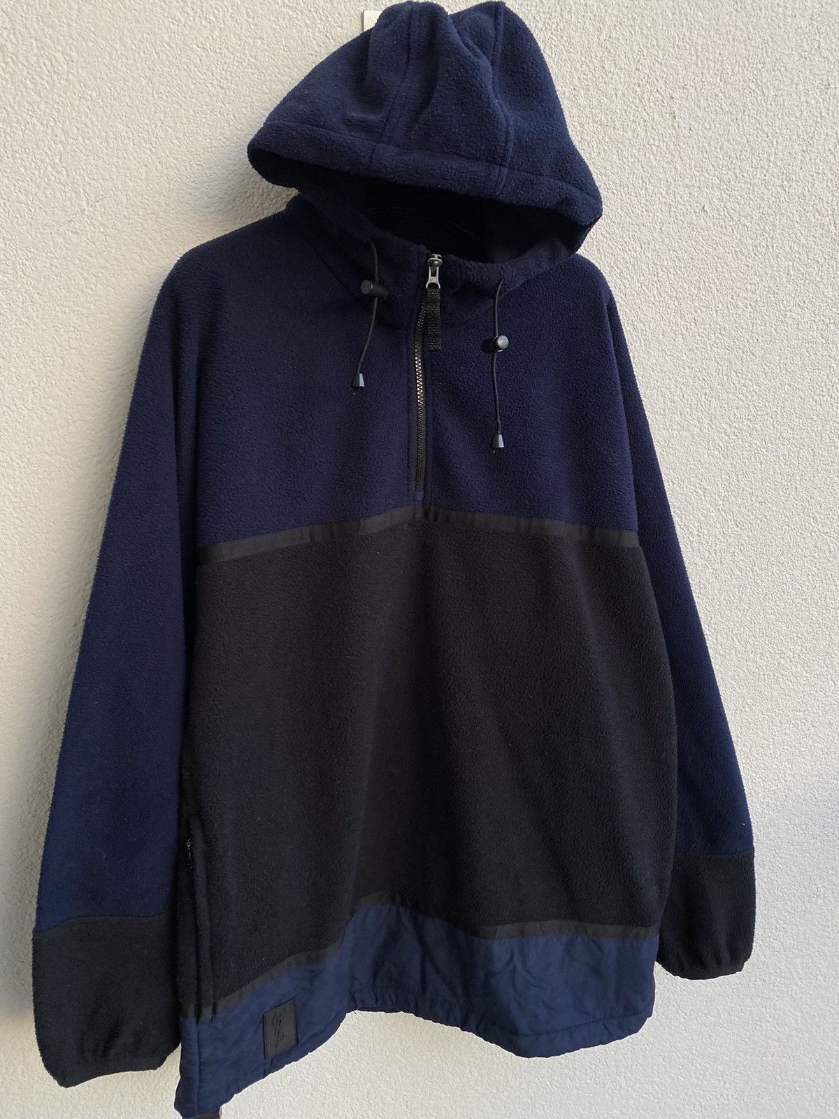 Yves Saint Laurent 90s Fleece YSL Jacket Anorak Zip YSL Bomber Black YSL Anorak Size US XL / EU 56 / 4 - 21 Thumbnail