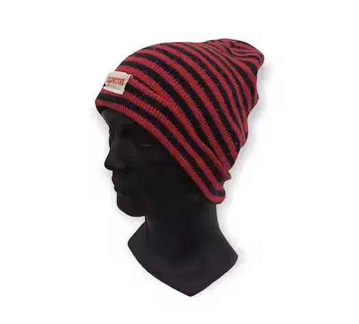 Japanese Brand × Kapital × Vintage Japanese Brand Clemetive Stripe Design Beanie Hat Size ONE SIZE - 1 Thumbnail