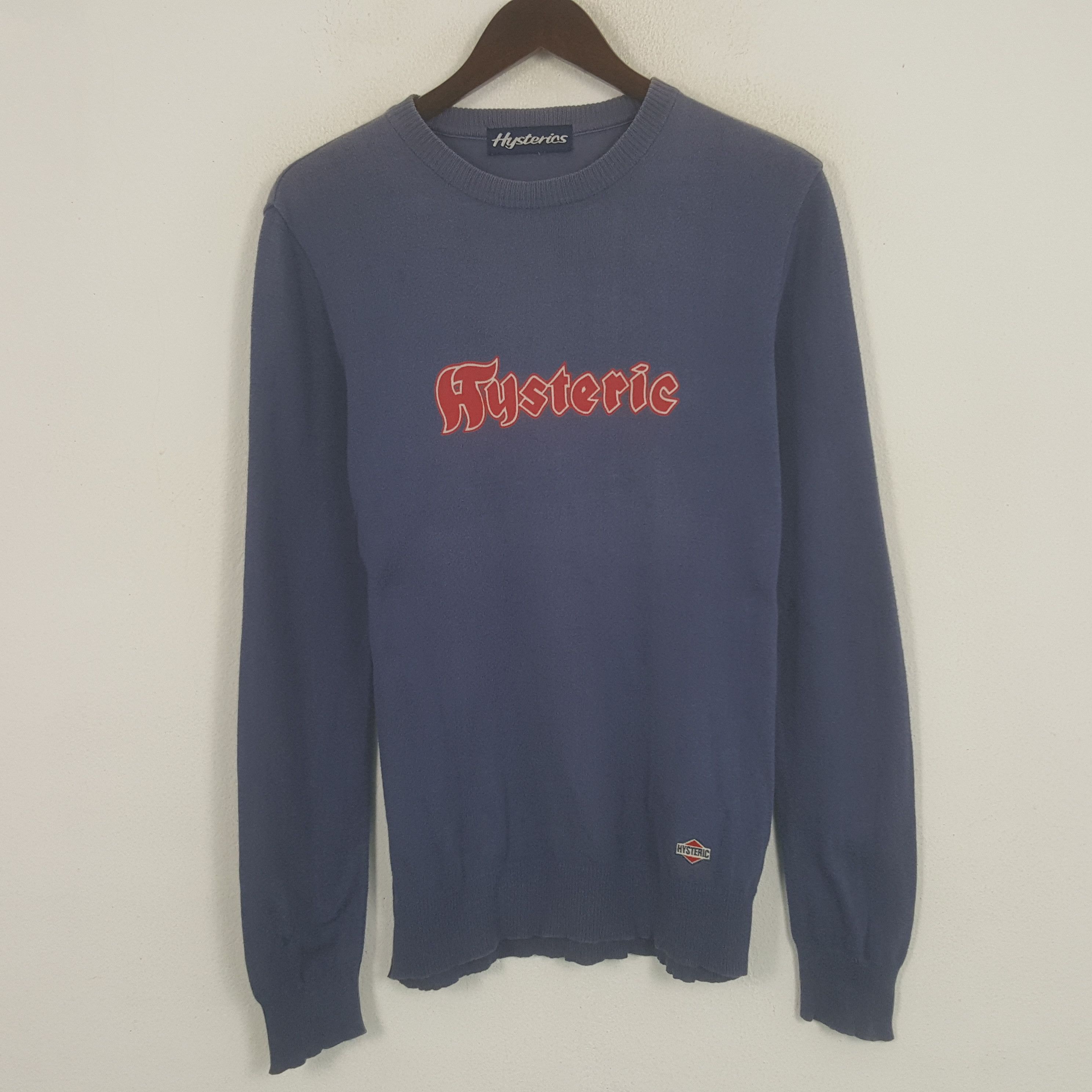 Hysteric Glamour × Vintage Hysteric Glamour Spell Out X Custom Big Logo Sweatshirt Size US S / EU 44-46 / 1 - 1 Thumbnail