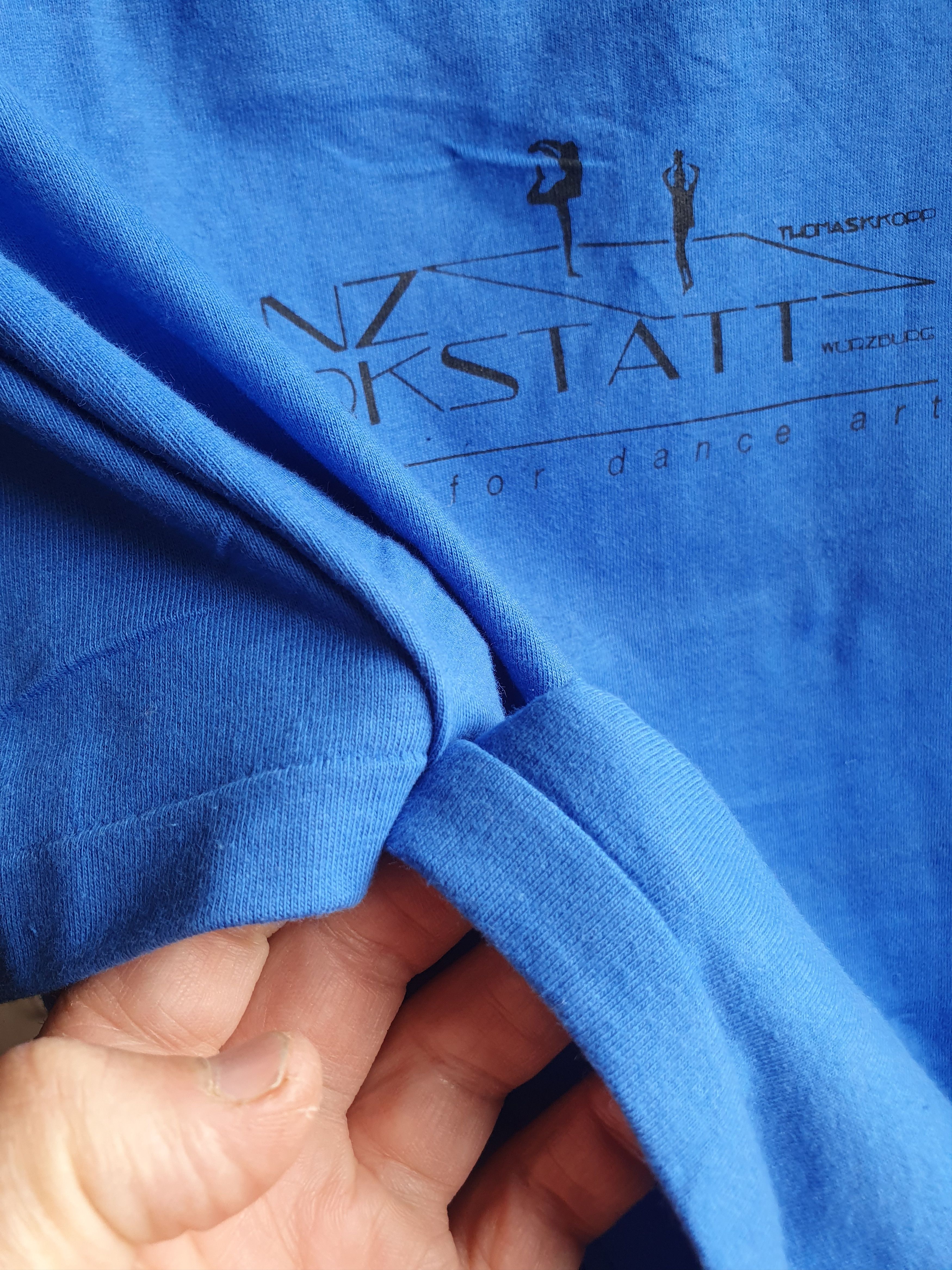 Hanes × Vintage School For Dance Art Tanz Werkstatt Single Stitch tee sz L Size US L / EU 52-54 / 3 - 4 Thumbnail