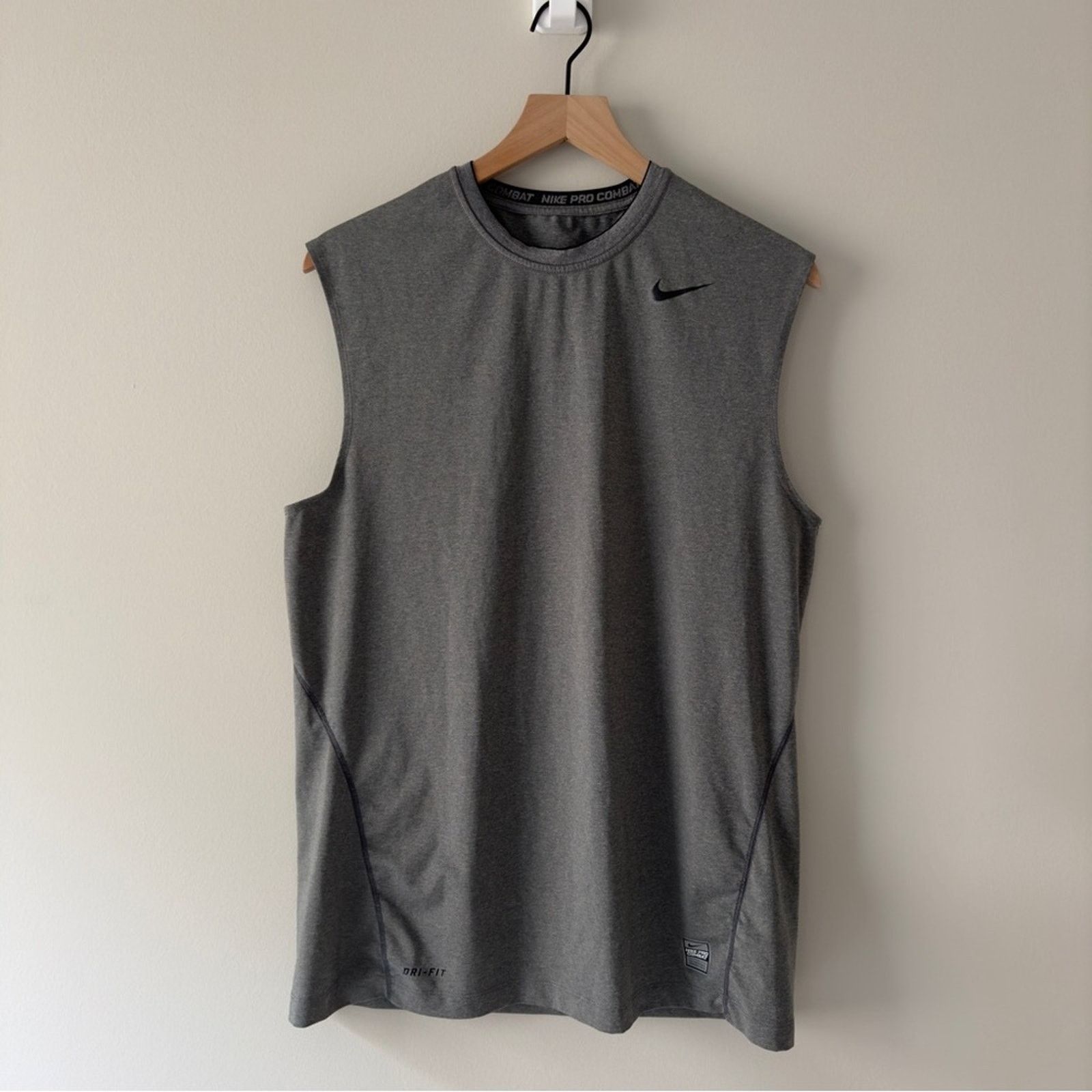 Nike Nike Pro Combat Dri Fit Fitted Muscle Tank Top Athletic Grailed