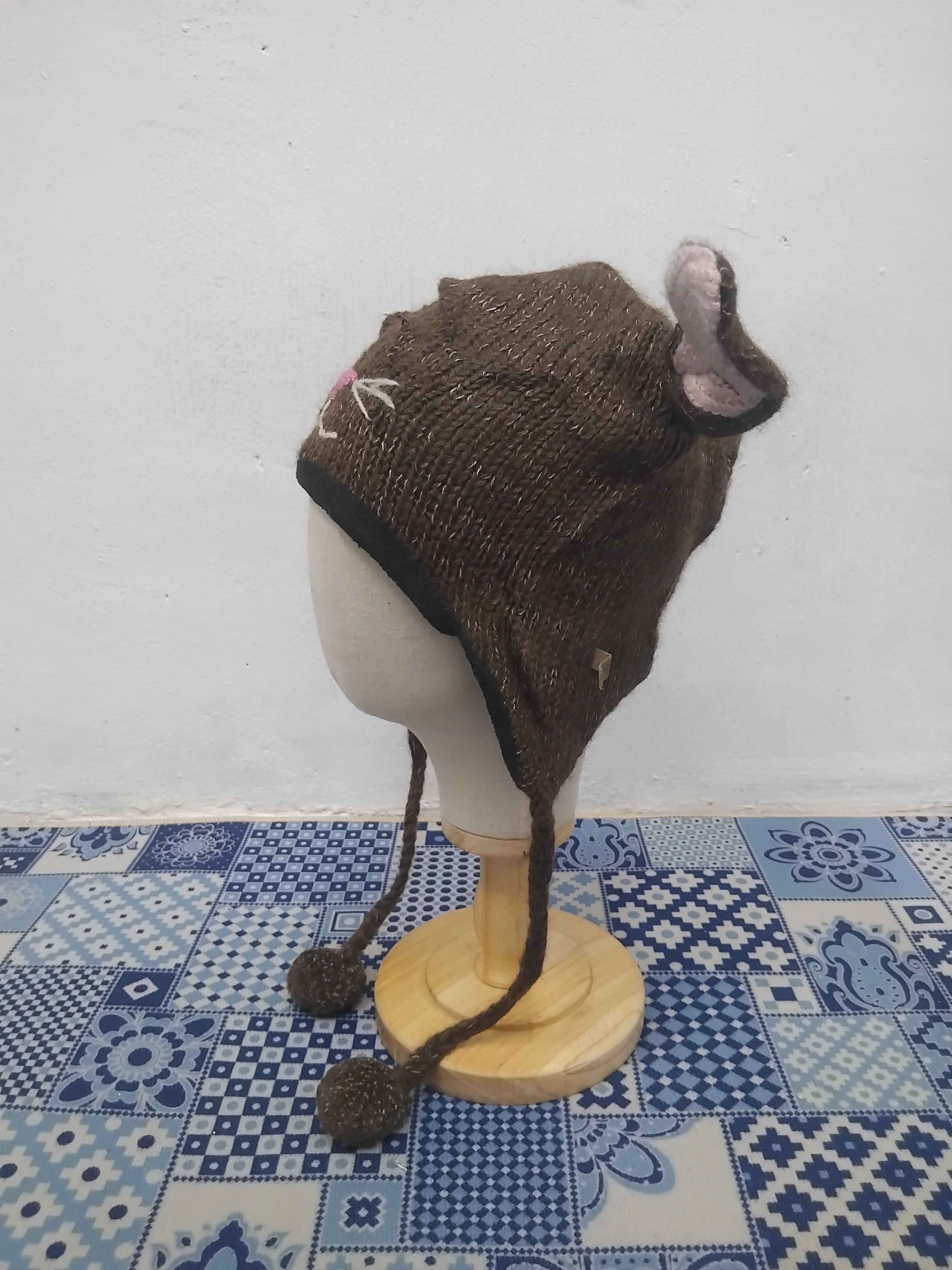 Cartoon Network Deluxe bear ear flat beanie Size ONE SIZE - 9 Thumbnail