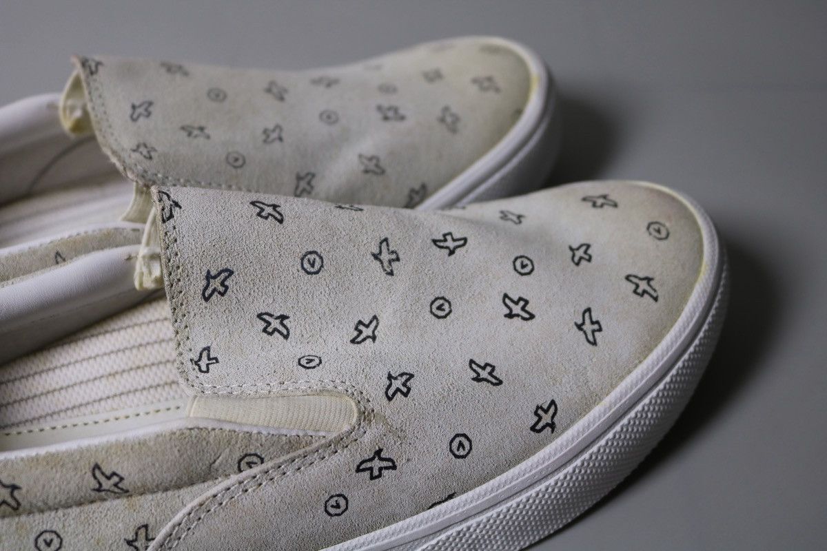 Visvim Visvim Cubism Slip Ons — Ivory Size US 7 / IT 37 - 7 Thumbnail