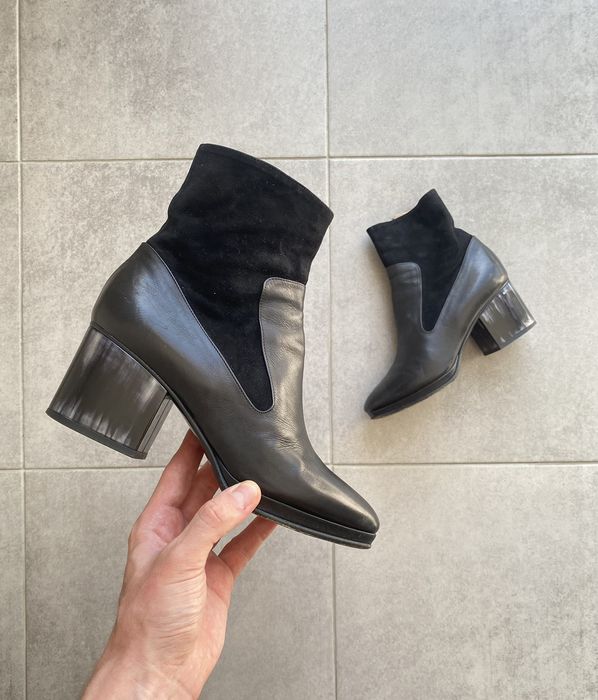 Dries Van Noten Dries Van Noten Boots 100% Leather in Black | Grailed