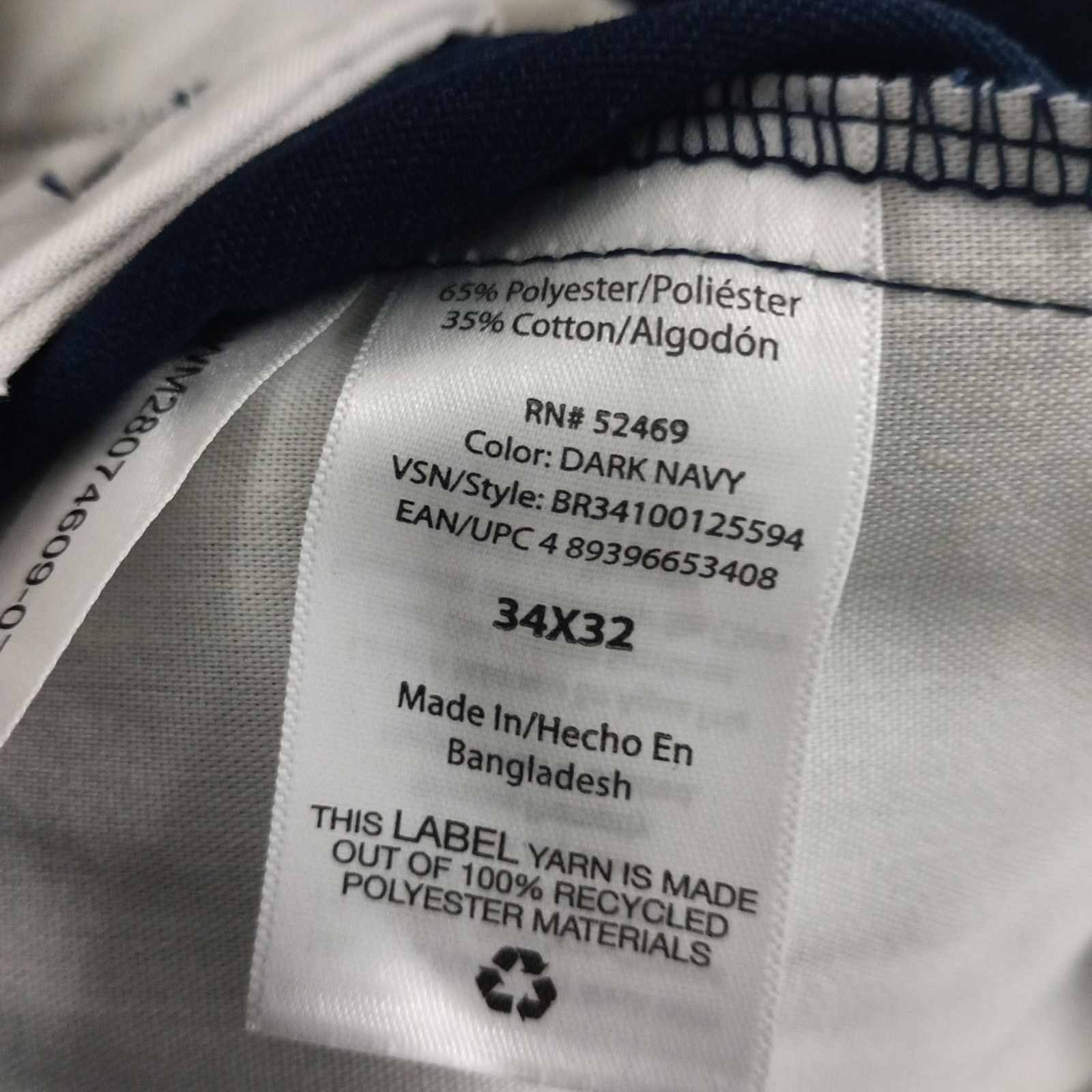 Other Brahma Men's Work Tough Pants Size 34x32 Blue Relaxed Fit Size US 34 / EU 50 - 5 Thumbnail