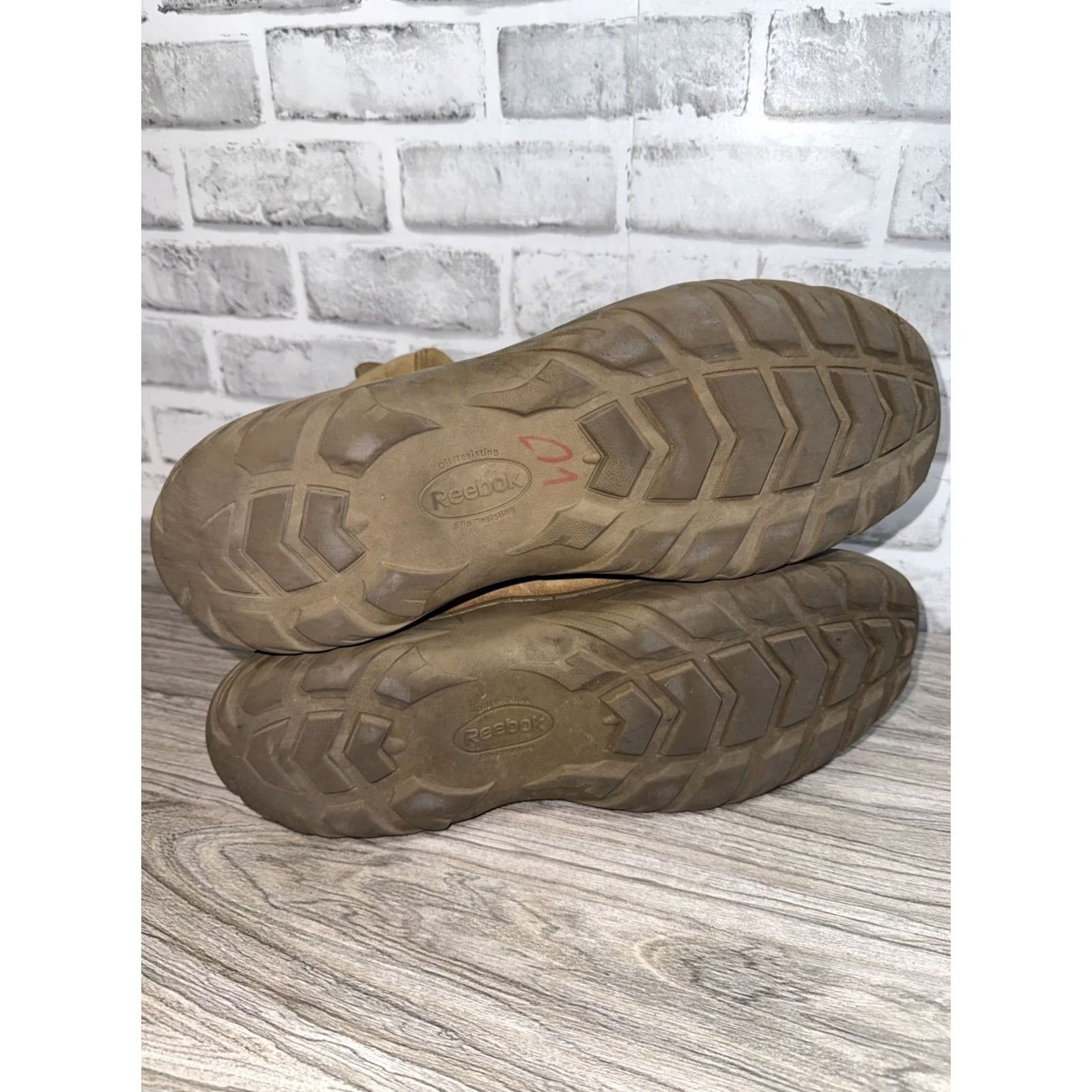 Reebok Reebok Fusion Max 8" Soft Toe Cushion Coyote Tactical Boots Mens 14m CM8992 Size US 14 / EU 47 - 6 Thumbnail