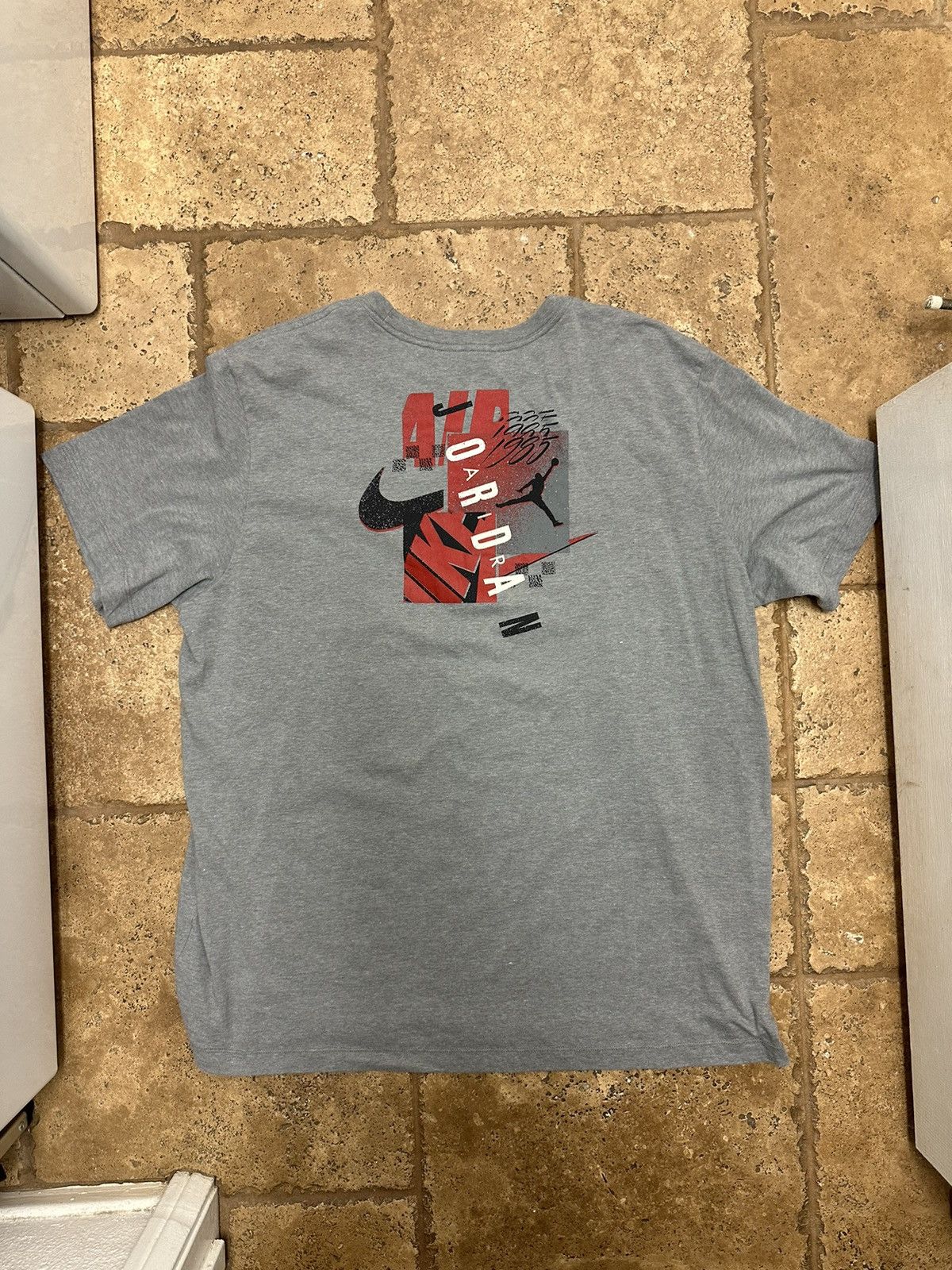 Jordan Brand × Nike Air Jordan Jumpman Nike 1985 Graphic Shirt Standard Dri Fit Size US XXL / EU 58 / 5 - 4 Thumbnail