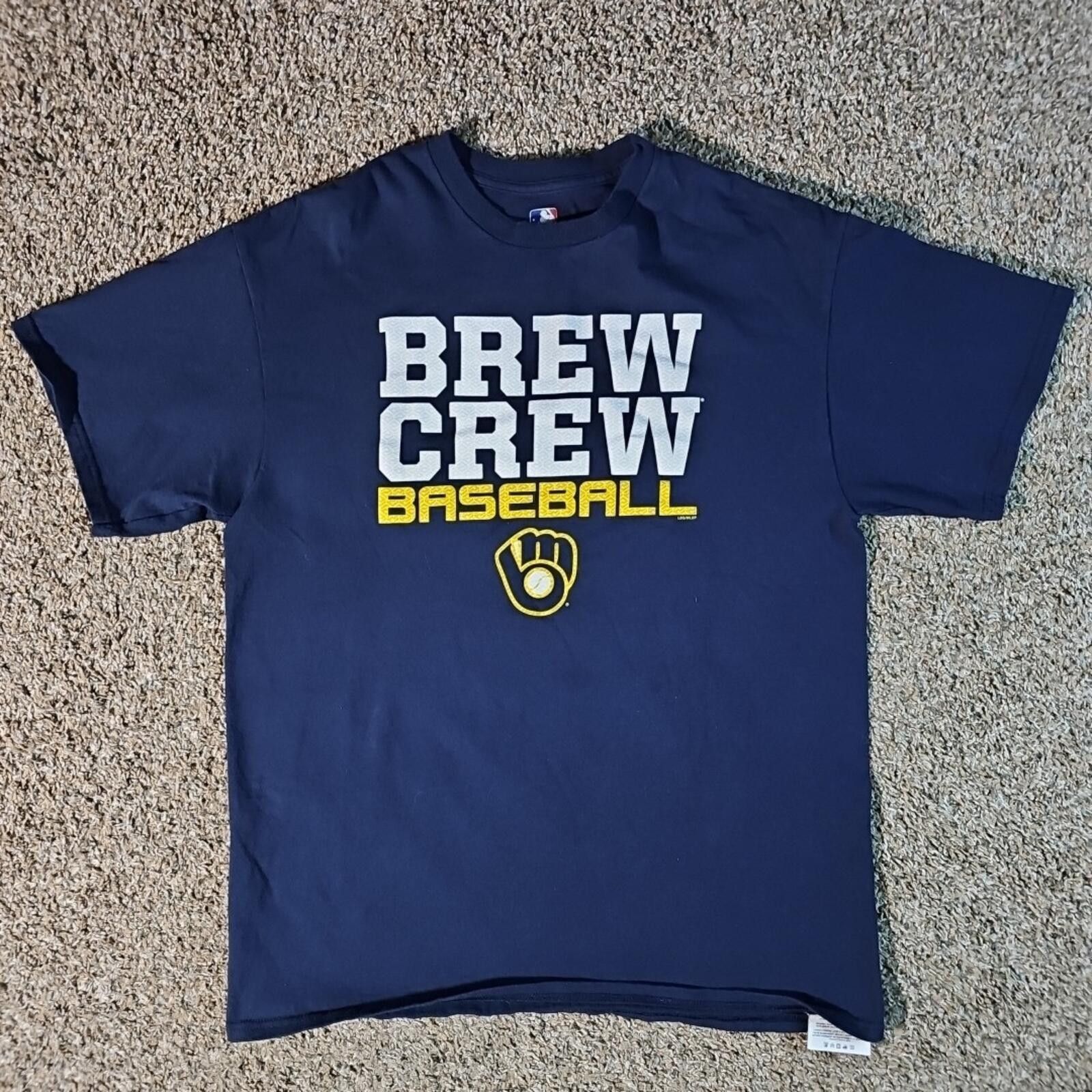 Other Brew Crew Baseball L Tshirt Stained Size US L / EU 52-54 / 3 - 1 Thumbnail