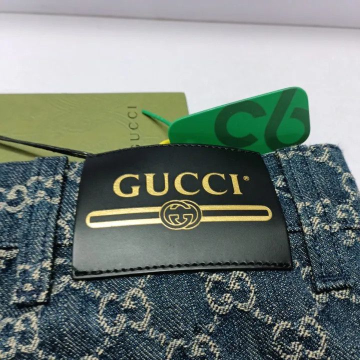 Gucci Gucci Gucci Vintage GG Denim Pants for Men -2506 Size US 32 / EU 48 - 7 Thumbnail