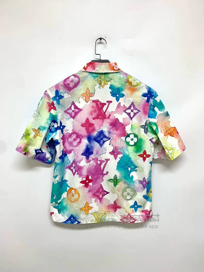 Louis Vuitton Louis Vuitton Ink Painting Series Full Print Cardigan Shor Size US XS / EU 42 / 0 - 2 Thumbnail