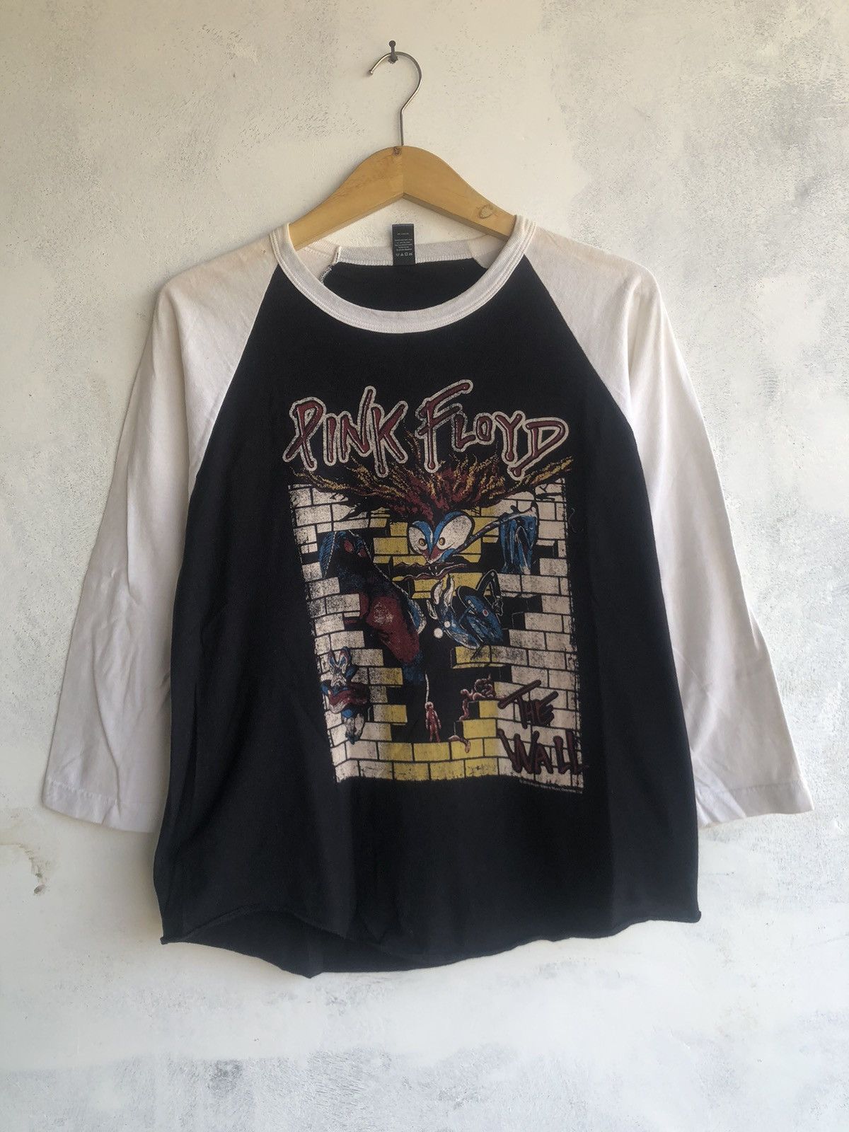 Pink Floyd Raglan The Wall T-shirt Tee
