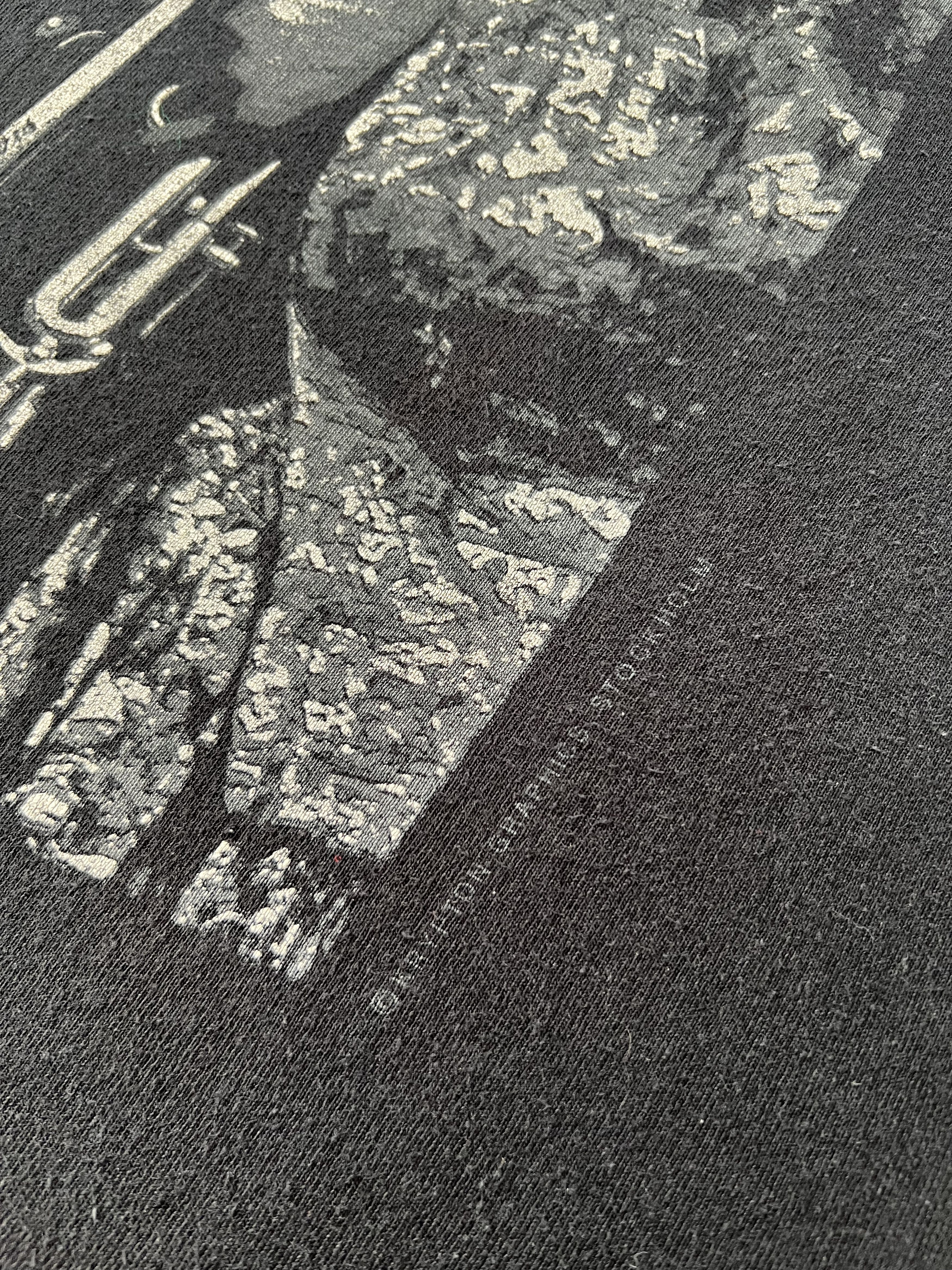 Band Tees Vintage 1990 Miles Davis World Tour Jazz Black T-shirt Size US M / EU 48-50 / 2 - 8 Thumbnail