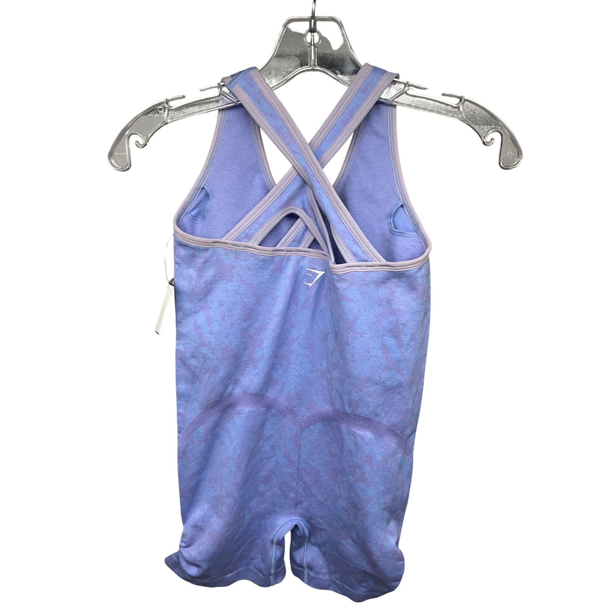 Gymshark Gymshark Womens Blue Purple Tie Dye One Piece Activewear Uni Size S / US 4 / IT 40 - 2 Thumbnail
