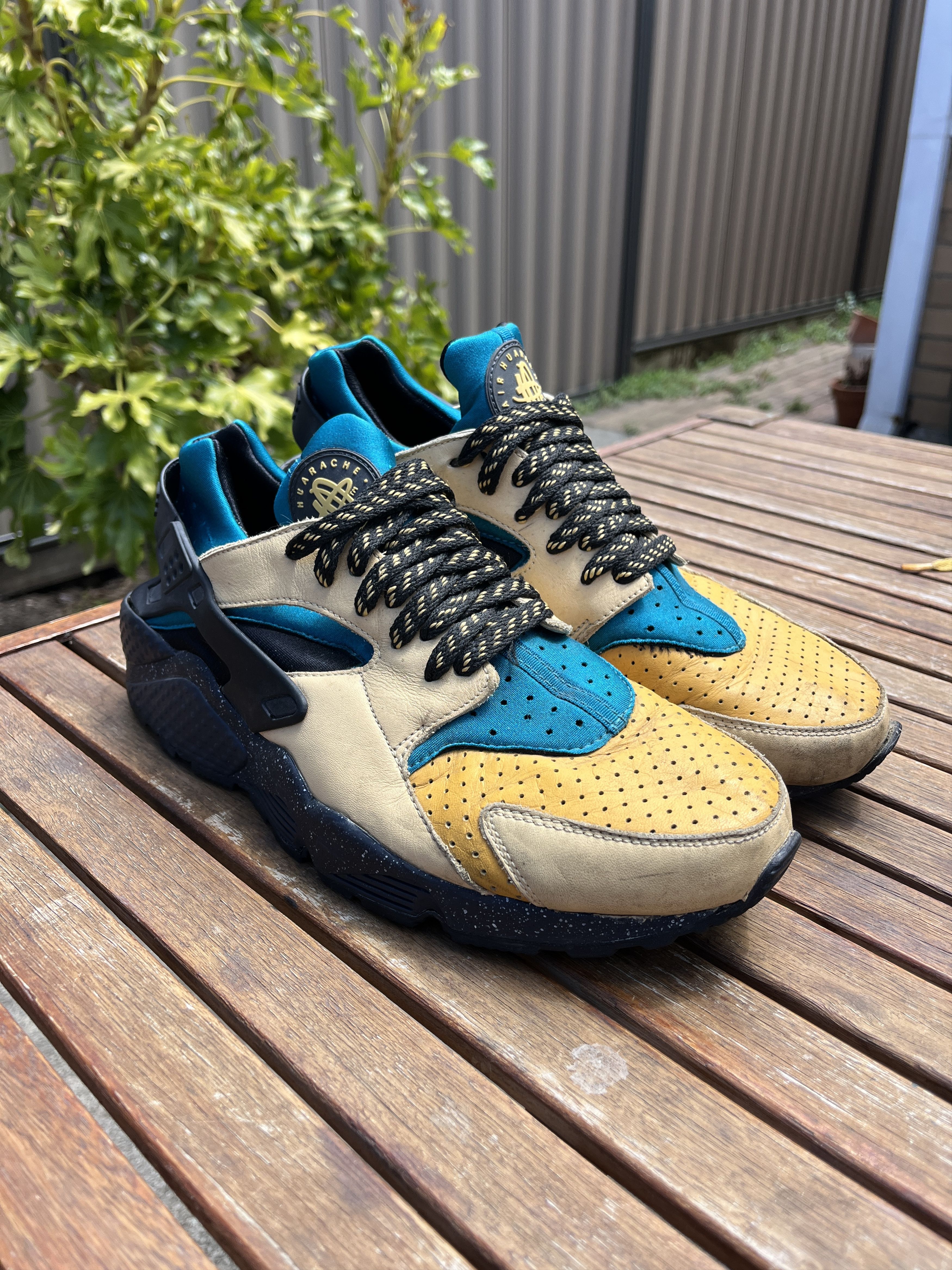 Nike ACG Nike Air Huarache Tropical Teal ACG Pack US 10 Size US 10 / EU 43 - 2 Thumbnail