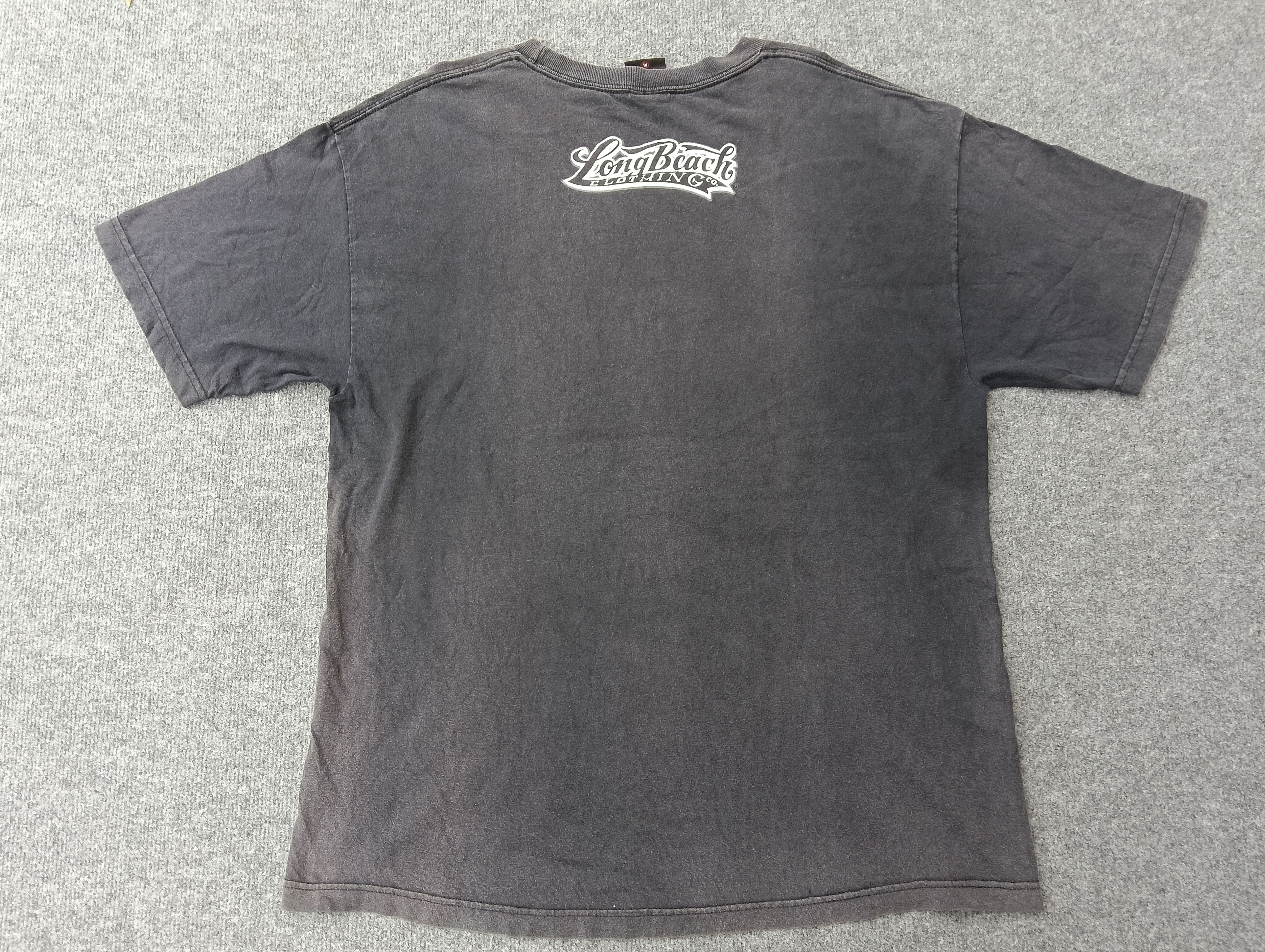 Rap Tees × Vintage Long Beach California faded Tshirt. Size US XL / EU 56 / 4 - 6 Thumbnail