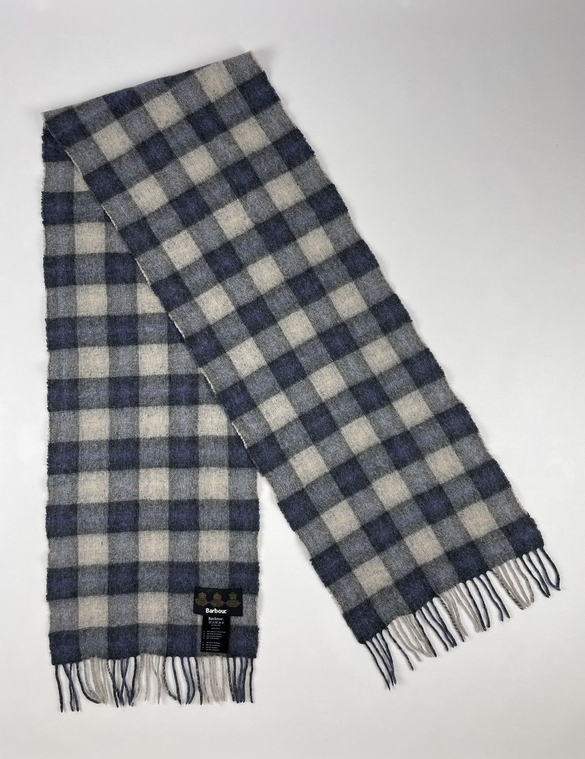 Barbour Vintage Barbour Wool Scarf Size ONE SIZE - 1 Thumbnail