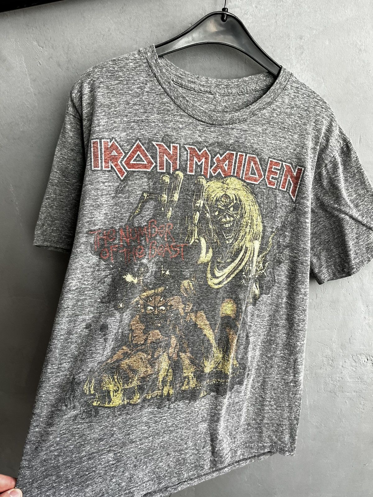 Band Tees × Iron Maiden × Vintage Iron maiden t shirt vintage Size US M / EU 48-50 / 2 - 4 Thumbnail