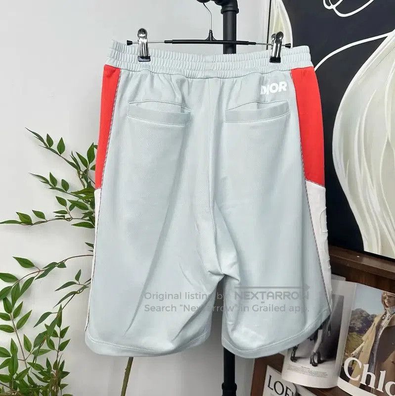 Dior Dior Summer Light Blue Cotton Men's Shorts . Size US 27 - 2 Thumbnail